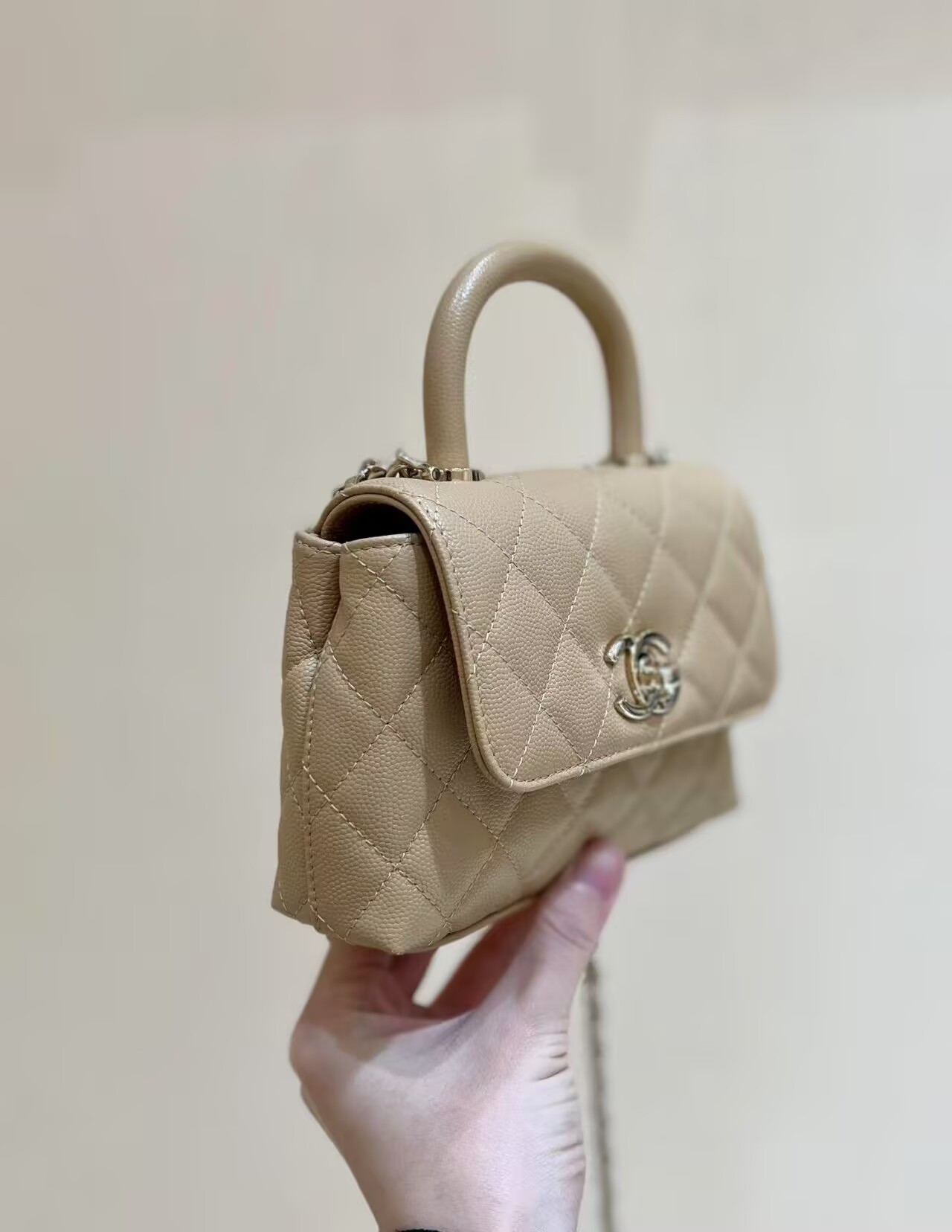 Chanel coco handle nano 11.5x14.5x5.5cm