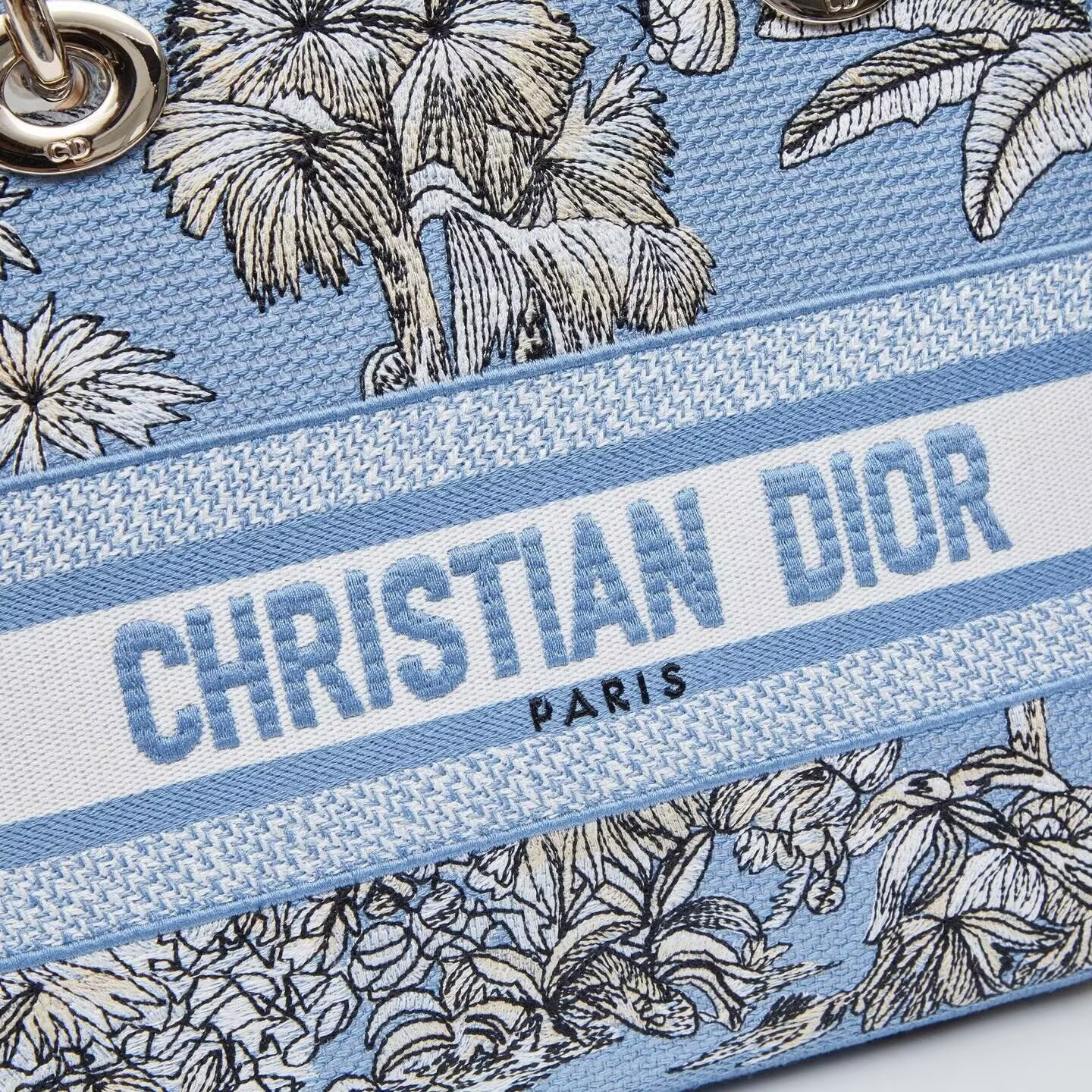 Dior Dioriviera Medium Dior Lady D-Lite Bag 24x20x11cm