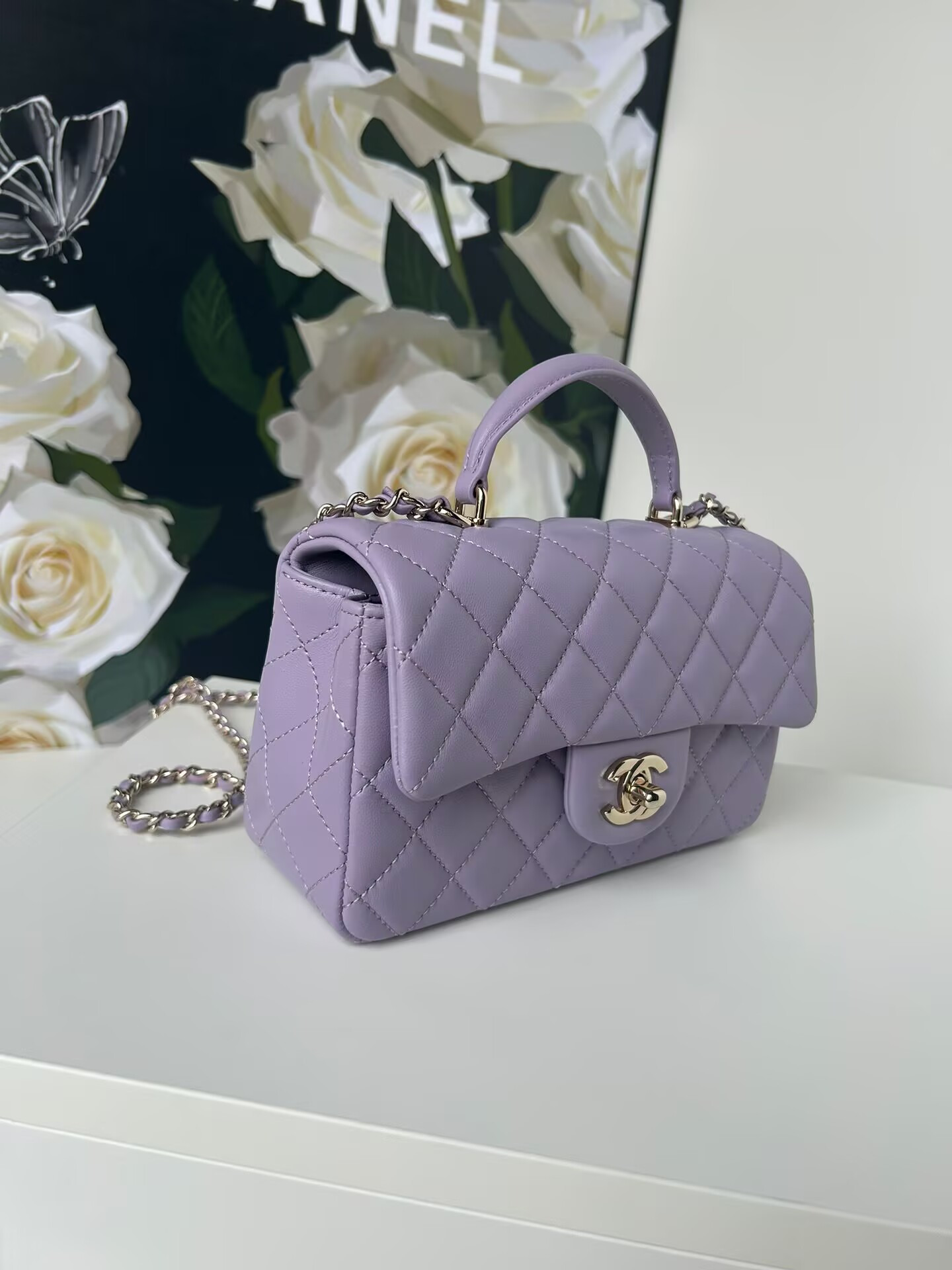 CHANEL Mini CF handle 20x12x6cm