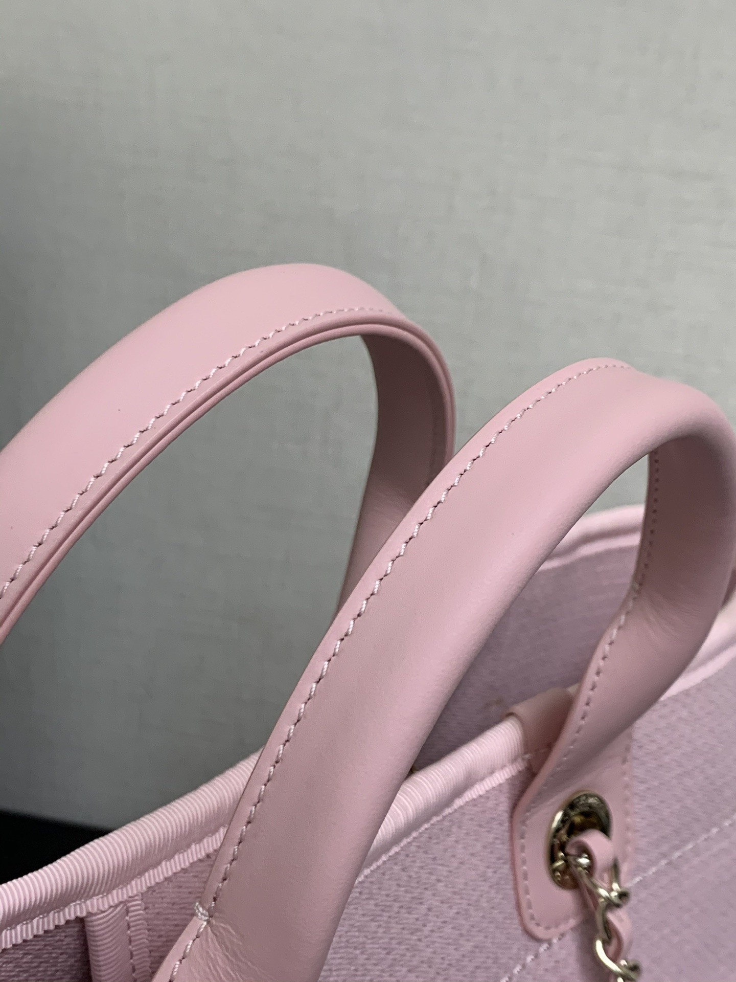 Chanel Deauville Tote Shopping Bag 39x13x22cm