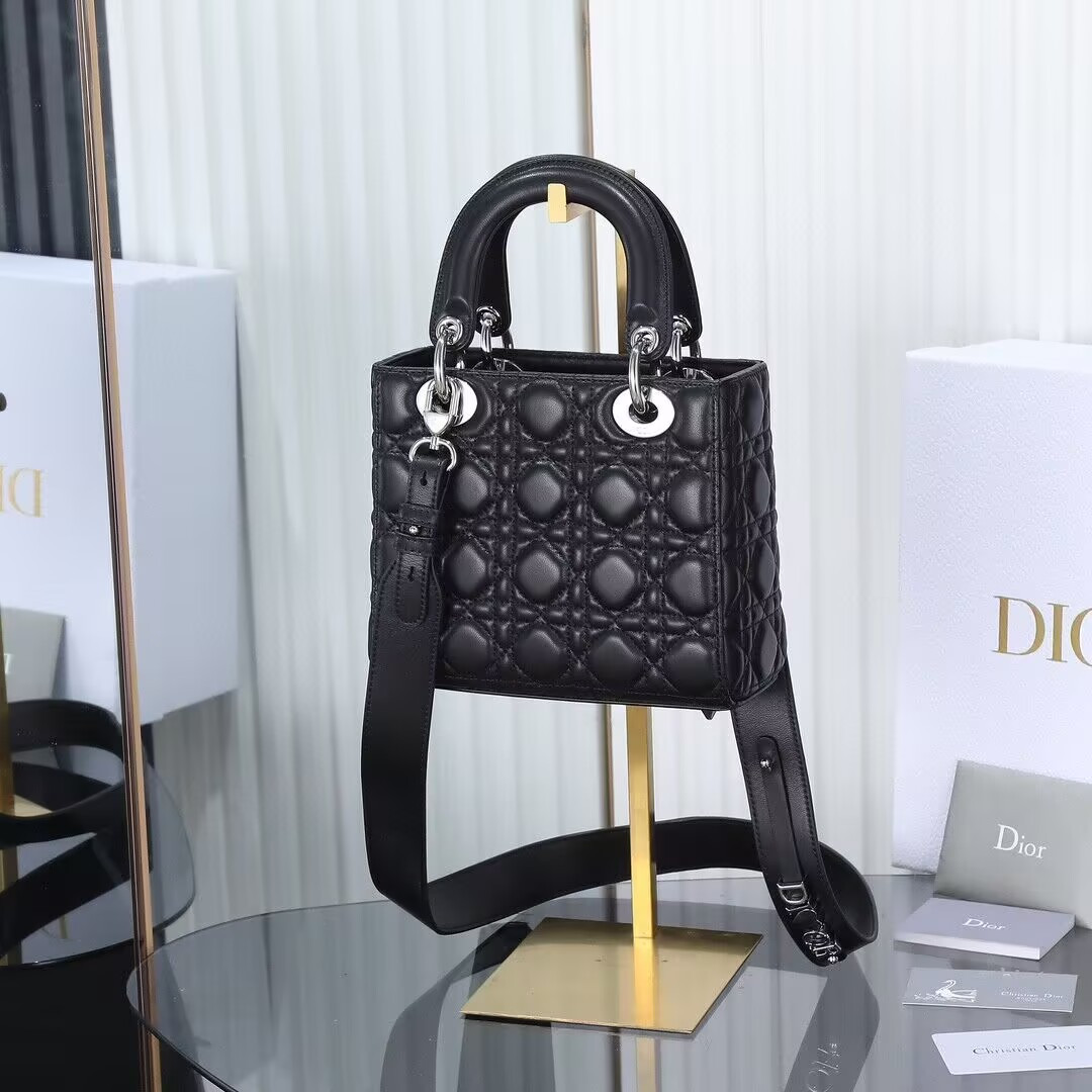 Small Lady Dior Bag 20 x 17 x 8 cm