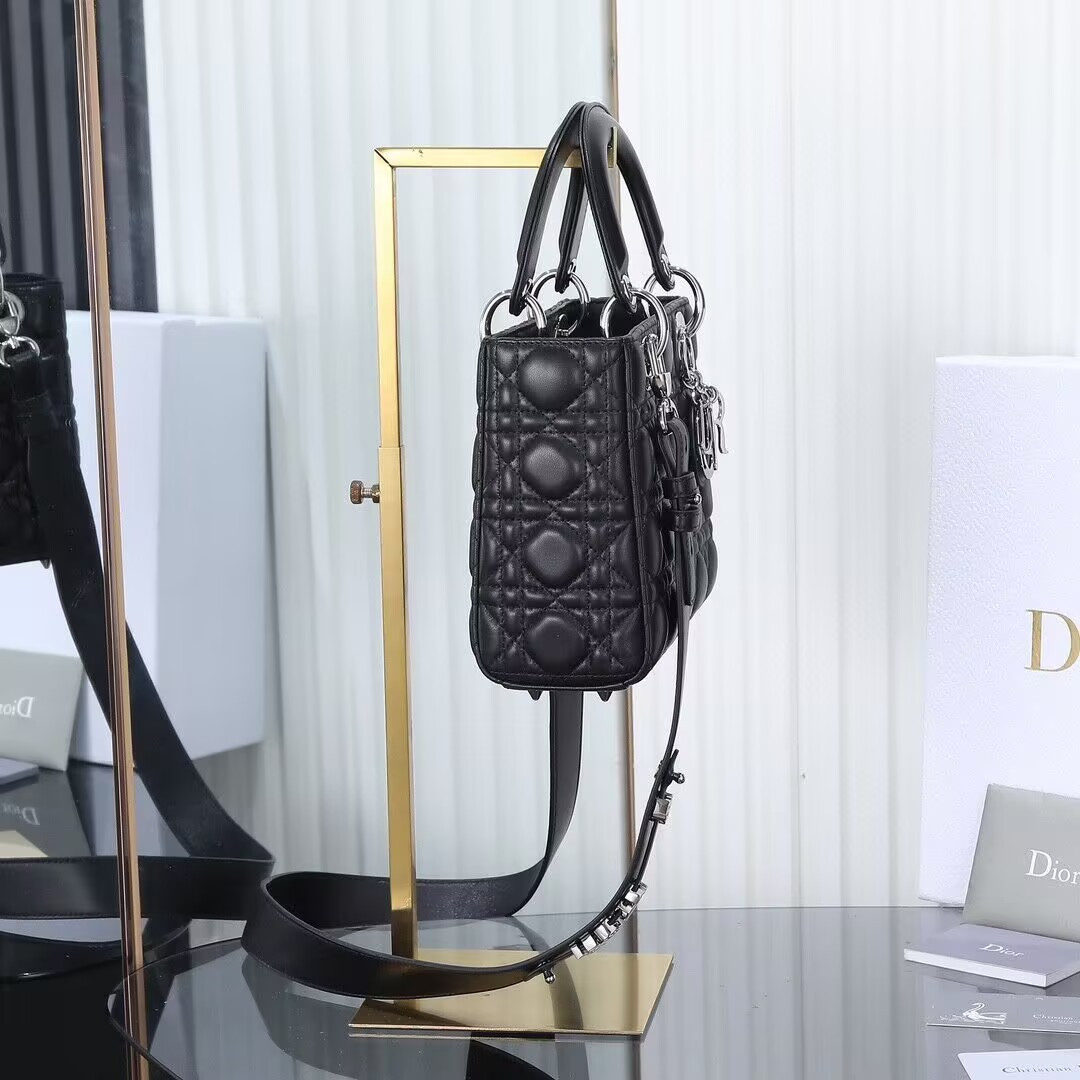 Small Lady Dior Bag 20 x 17 x 8 cm