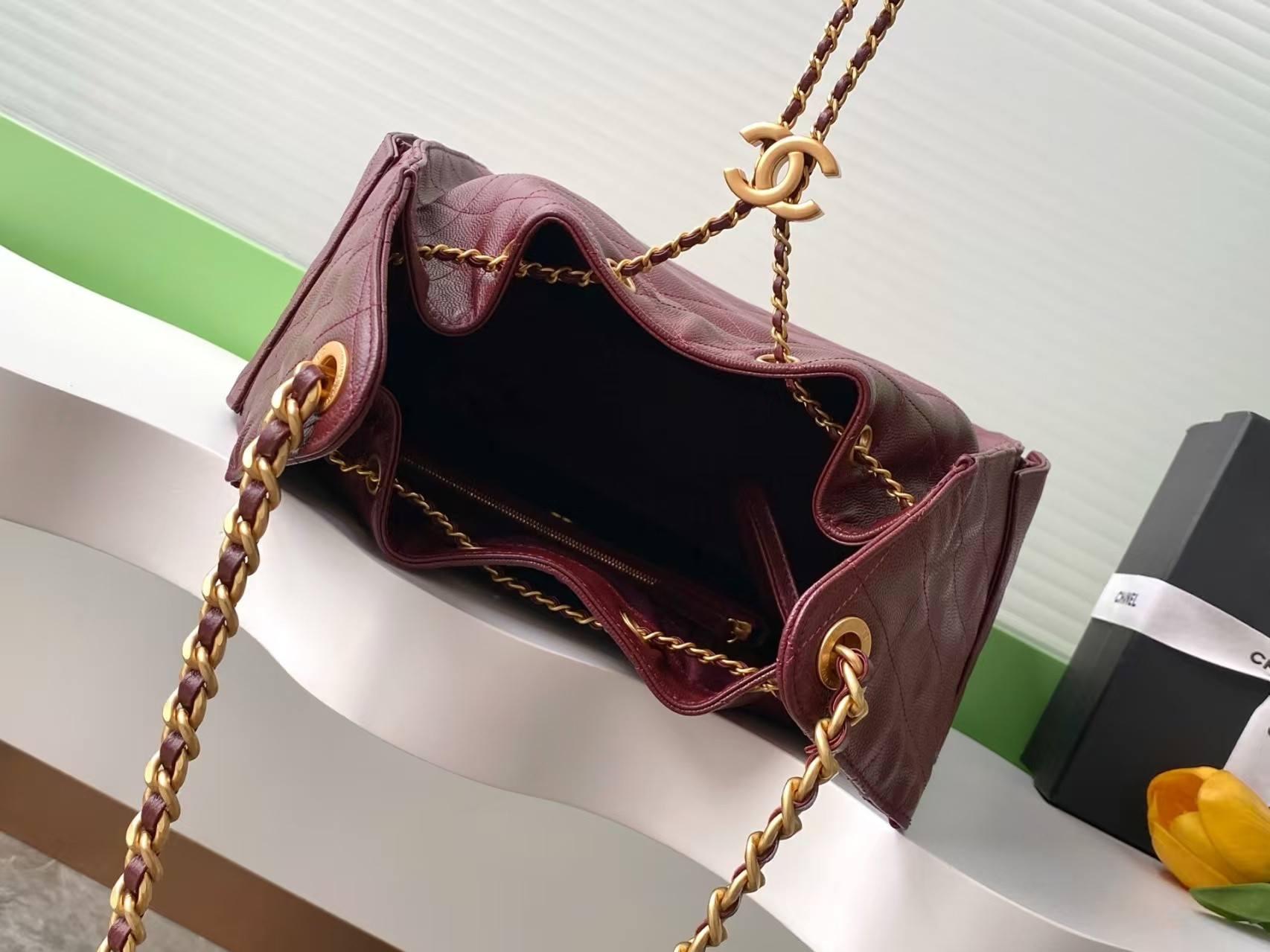 CHANEL 25C Bucket BAG 40x30x15cm