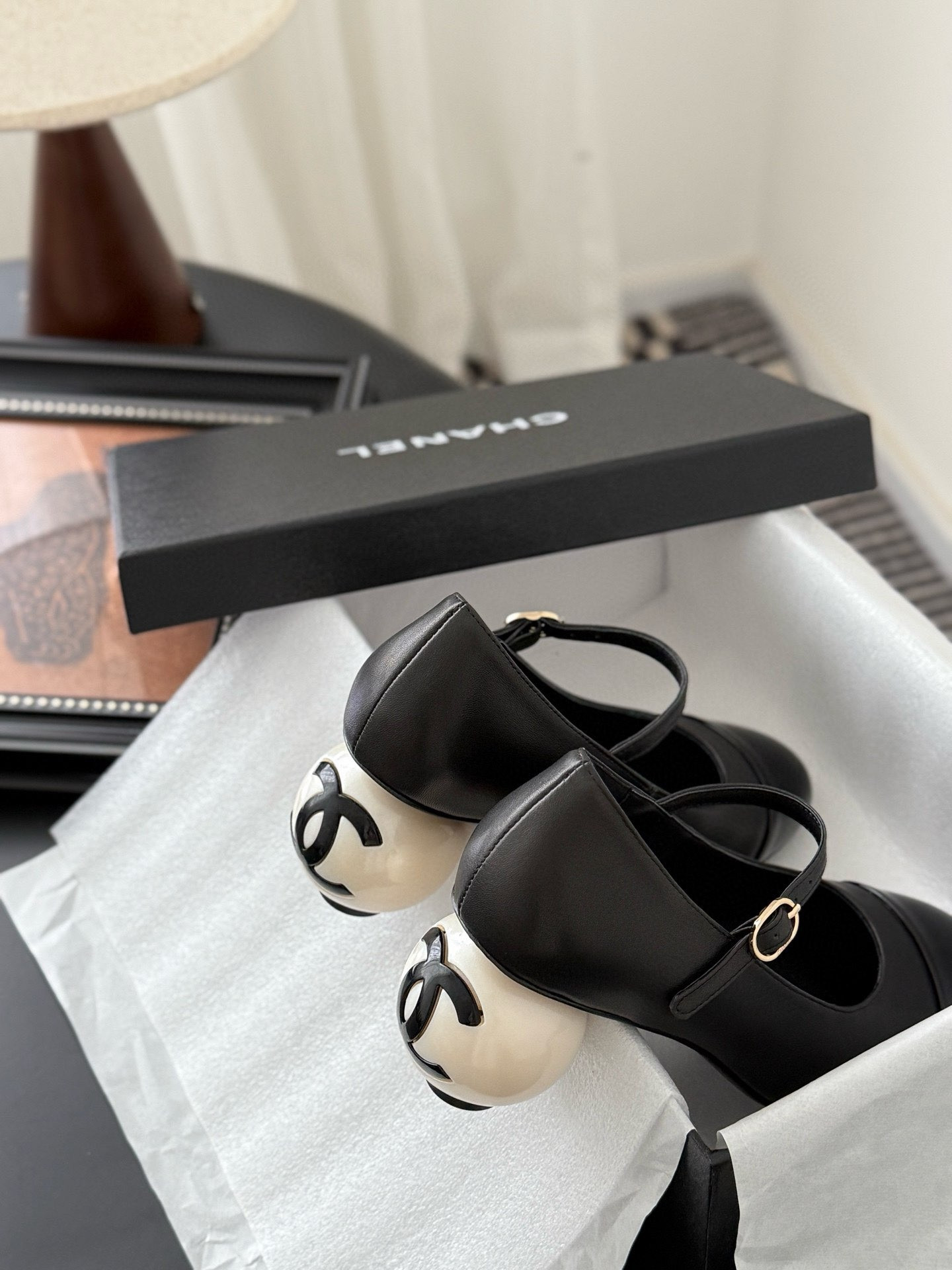 UA Chanel Mary Janes