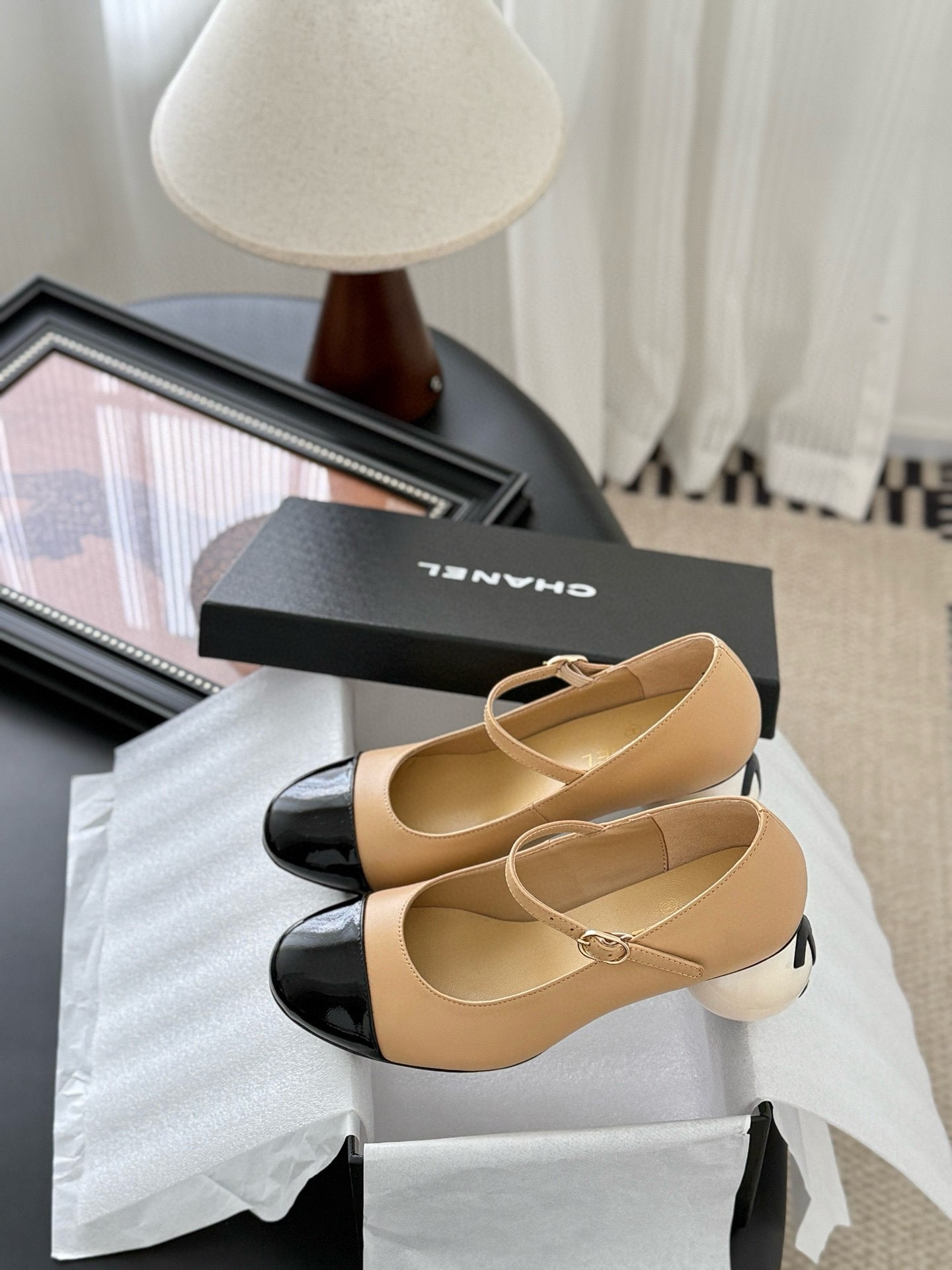 UA Chanel Mary Janes