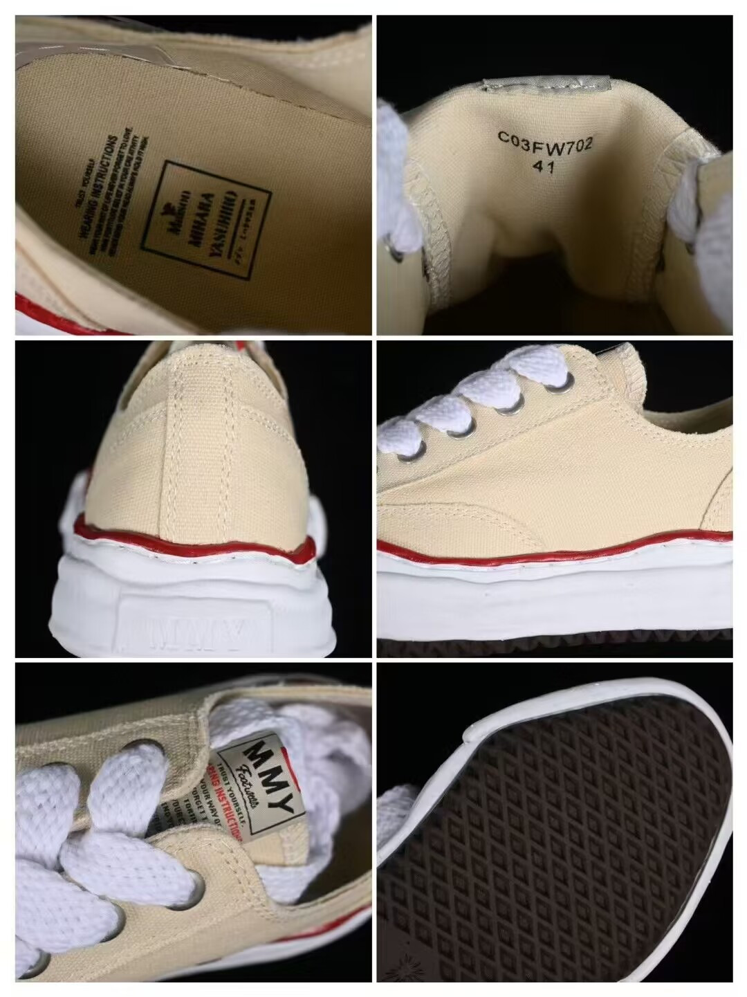 UA Maison Mihara Yasuhiro Peterson Low Canvas Natural