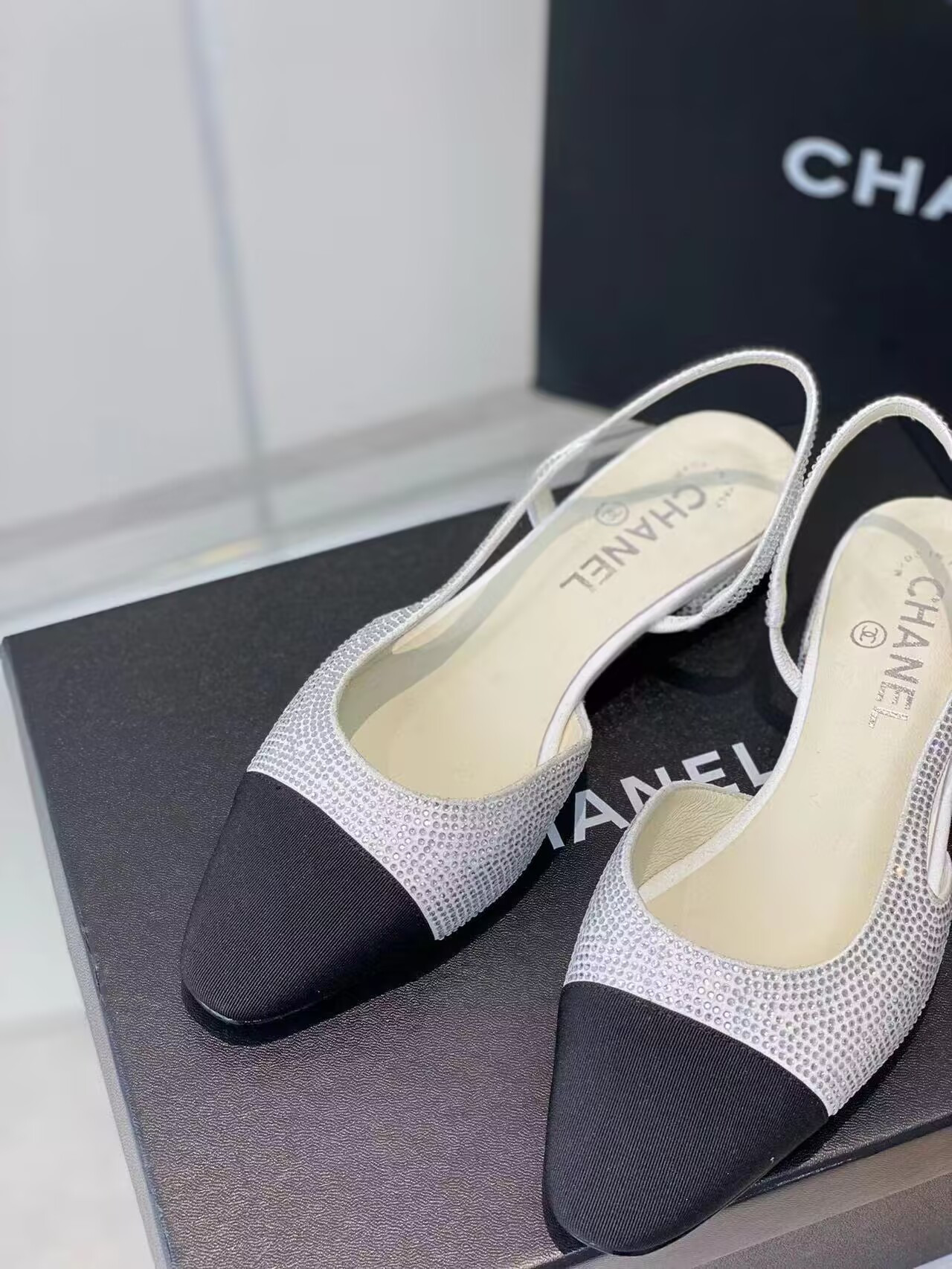 UA CHANEL SLINGBACKS