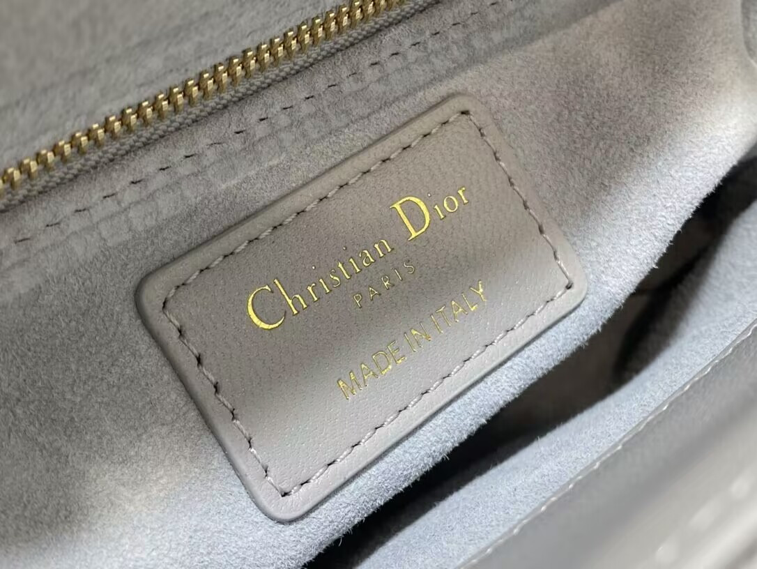 DIOR  MINI LADY DIOR BAG 6.5 X 6 X 3 INCHES