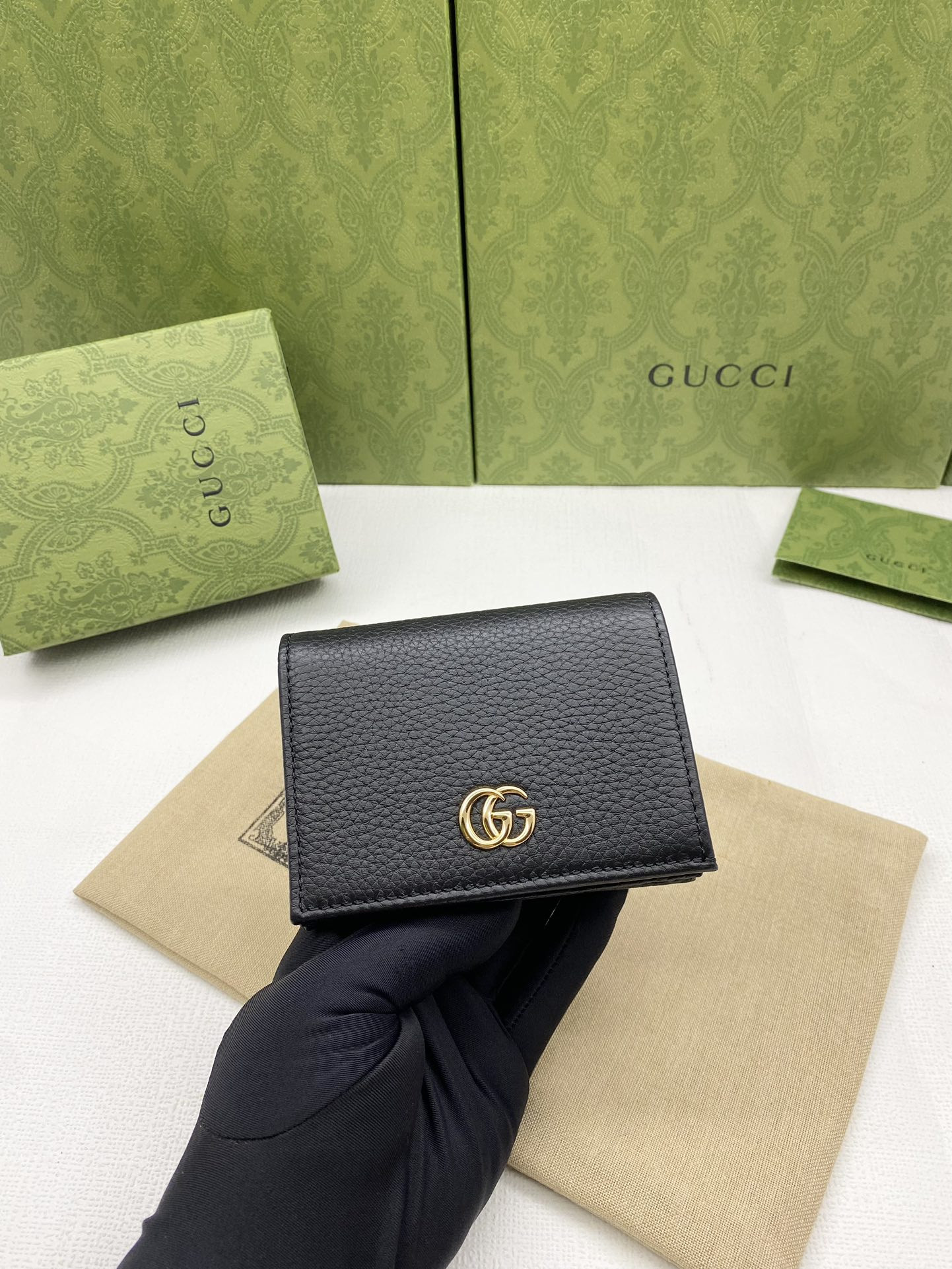 GUCCI HUHU card wallet 11x8.5x3cm