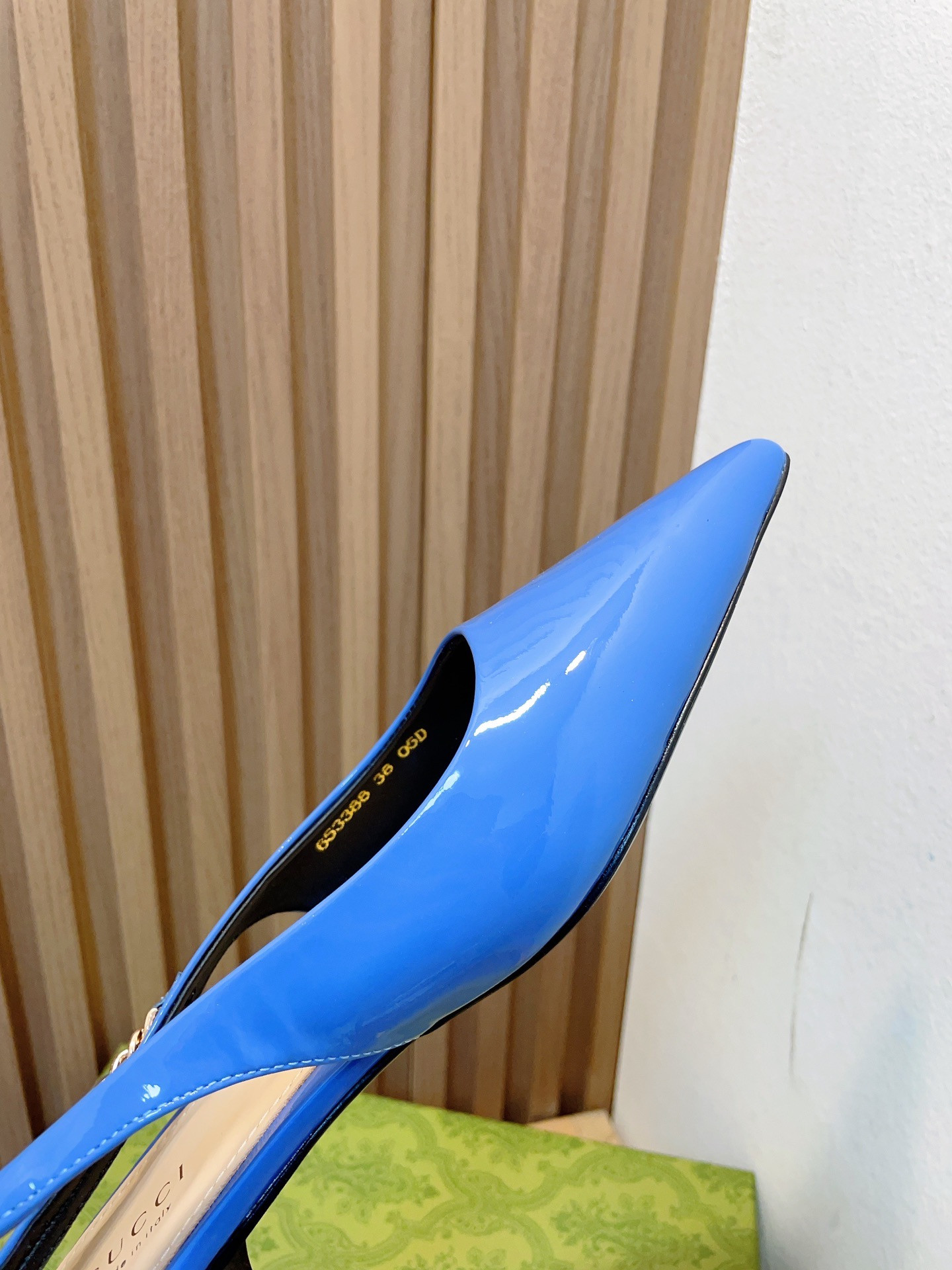 GUCCI SIGNORIA SLINGBACK PUMP flat shoes