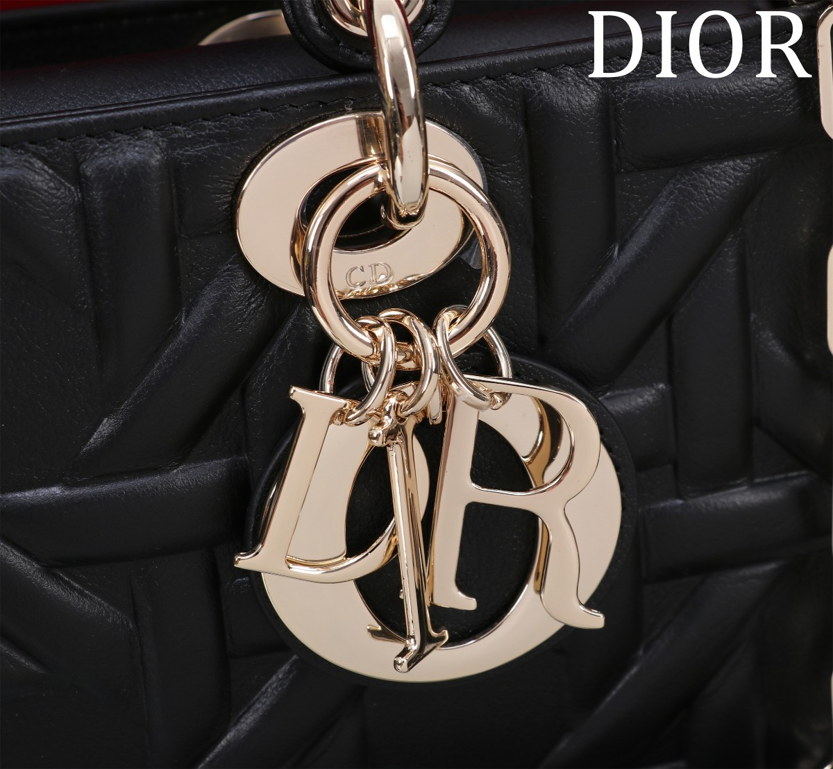 Dior Medium Lady D-Joy Bag Latte Graphic Cannage 26 x 13.5 x 5 cm