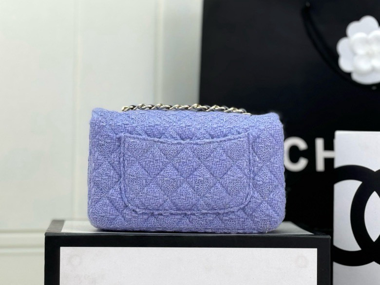 CHANEL MINI CLASSIC 11.12 HANDBAG 20 12 × 20 × 6 cm