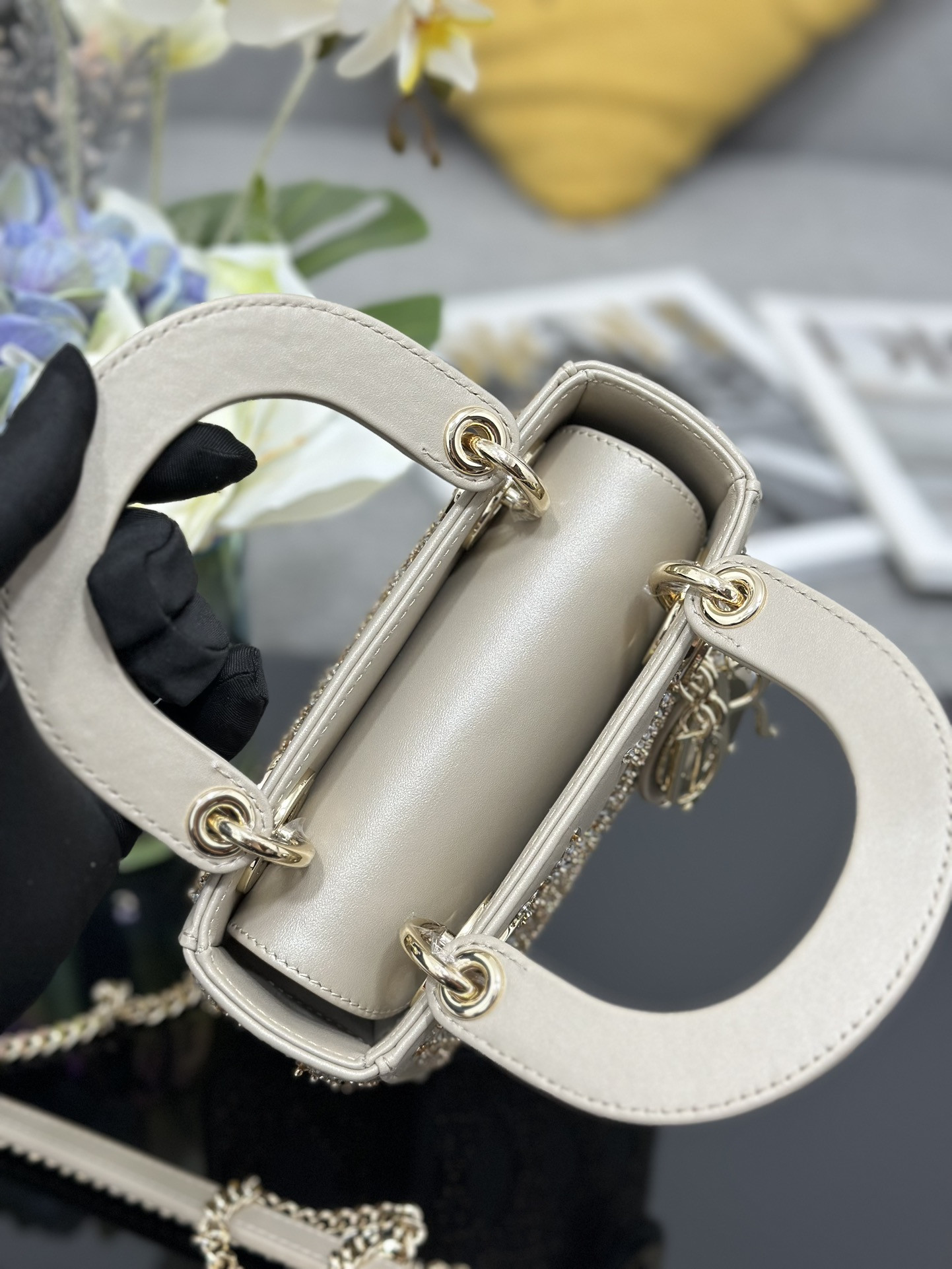 Dior Mini Lady Dior 17  x 15  x 7cm