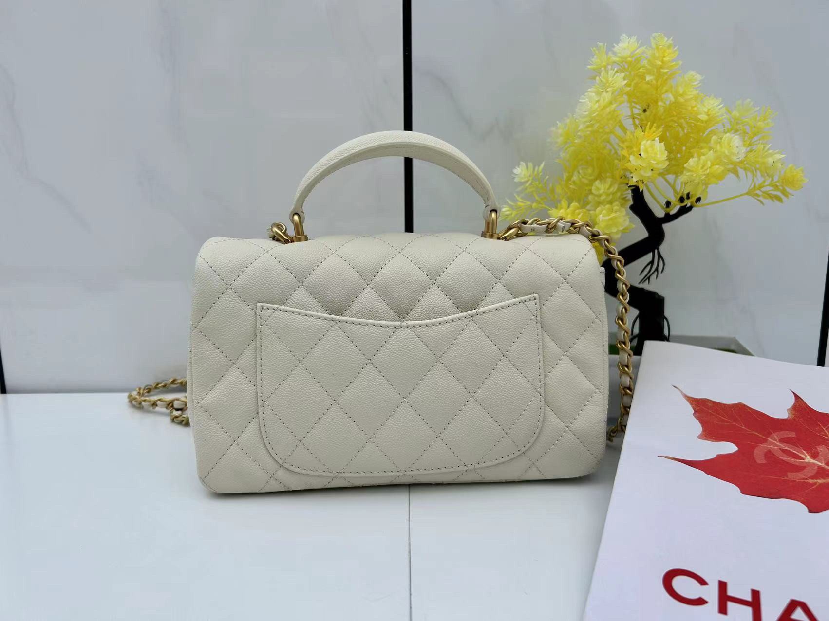 CHANEL Mini CF handle 20x12x6cm