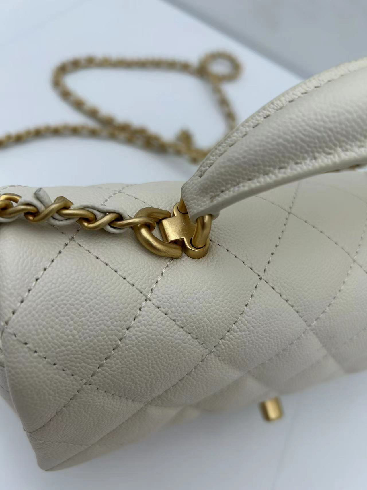 CHANEL Mini CF handle 20x12x6cm