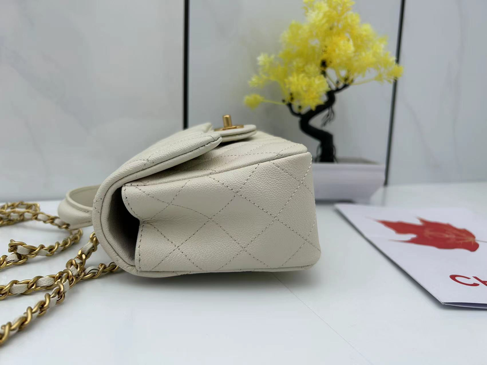 CHANEL Mini CF handle 20x12x6cm