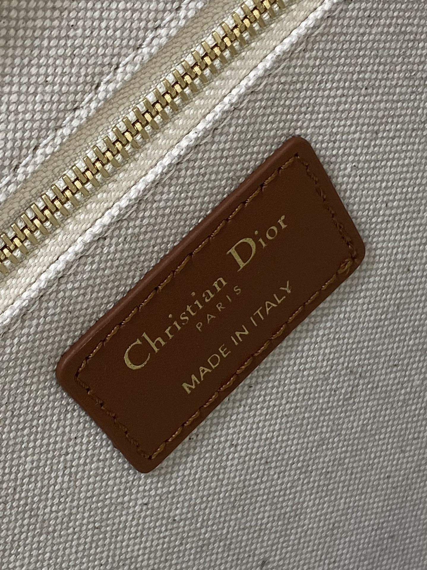 MEDIUM DIOR BOOK TOTE White Multicolor Dragon Zodiac Embroidery  36 x 27.5 x 16.5 cm