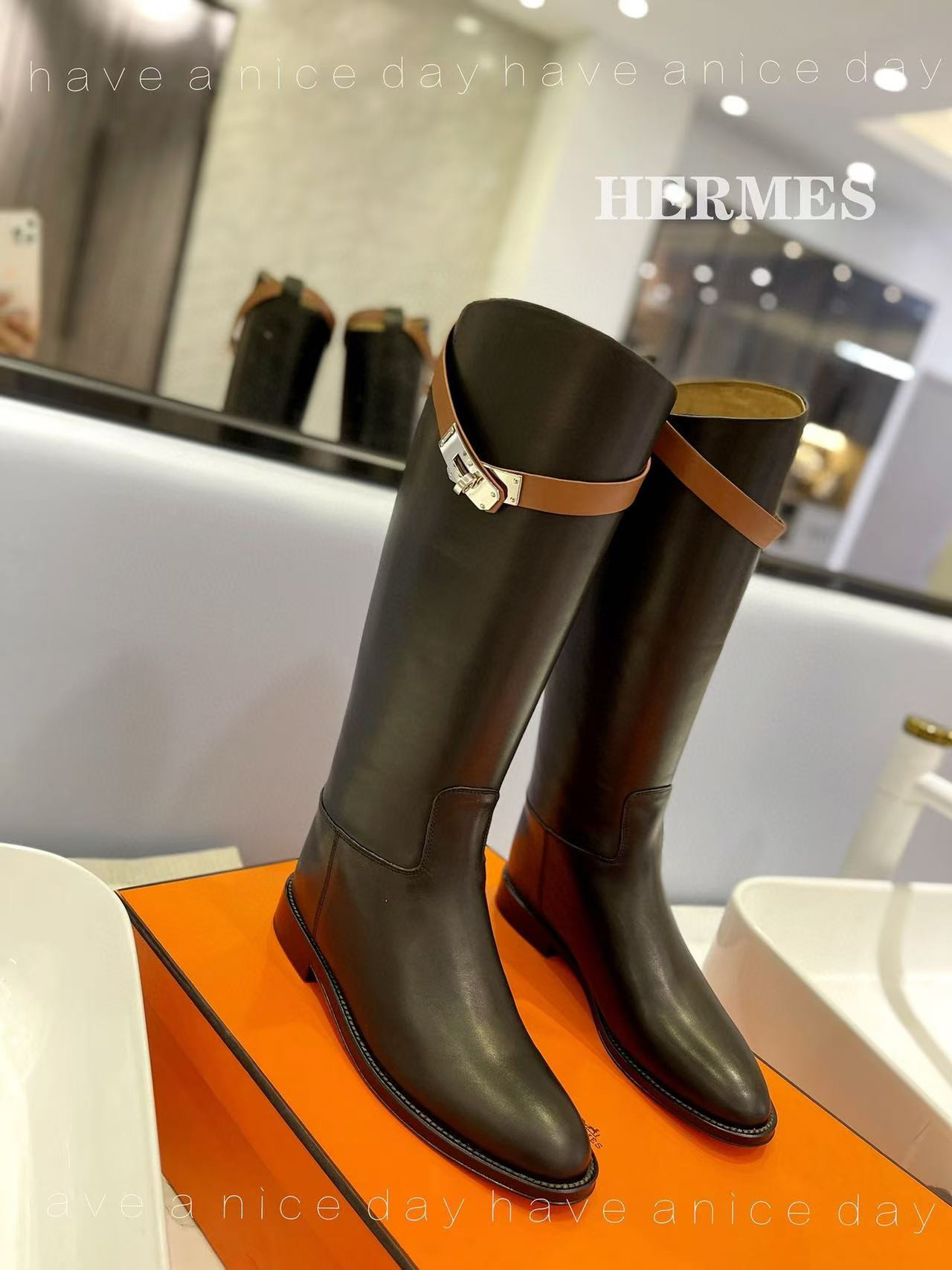 UA Hermès Jumping Boots