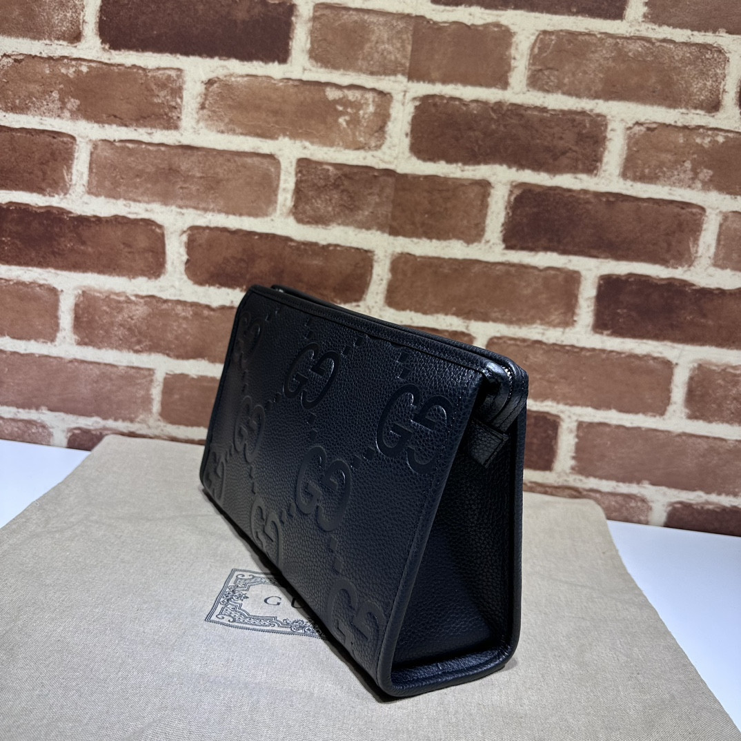 GUCCI Jumbo GG pouch 28.5x18x9cm