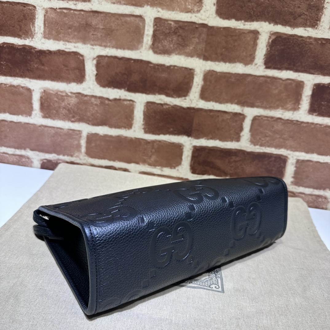 GUCCI Jumbo GG pouch 28.5x18x9cm