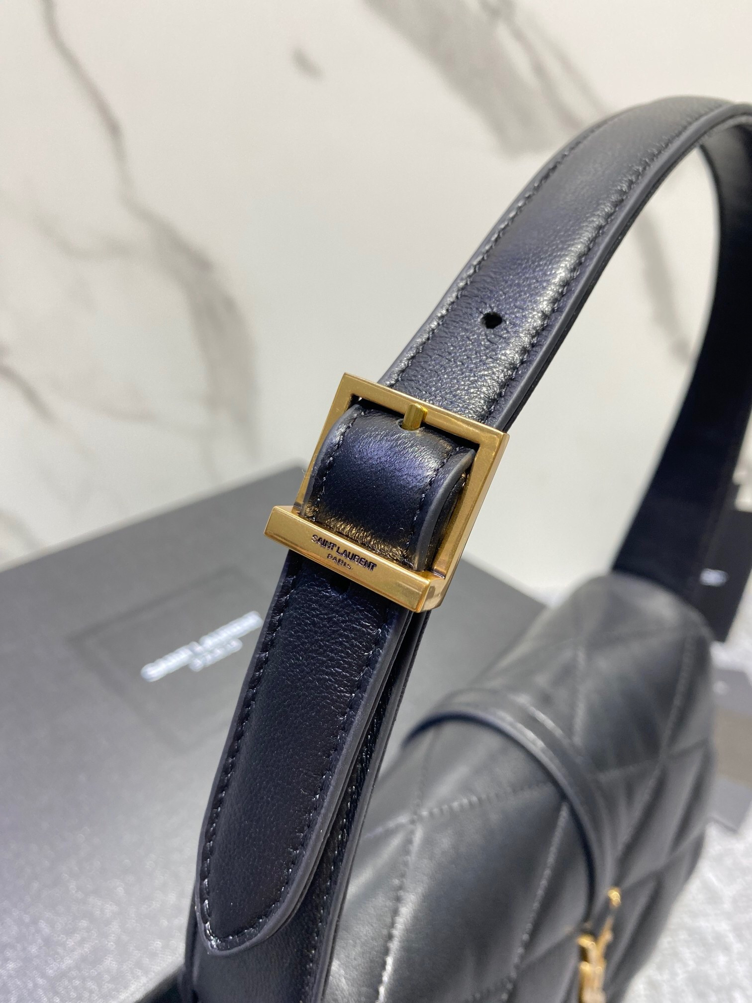 SAINT LAURENT LE 57 HOBO BAG IN QUILTED LAMBSKIN