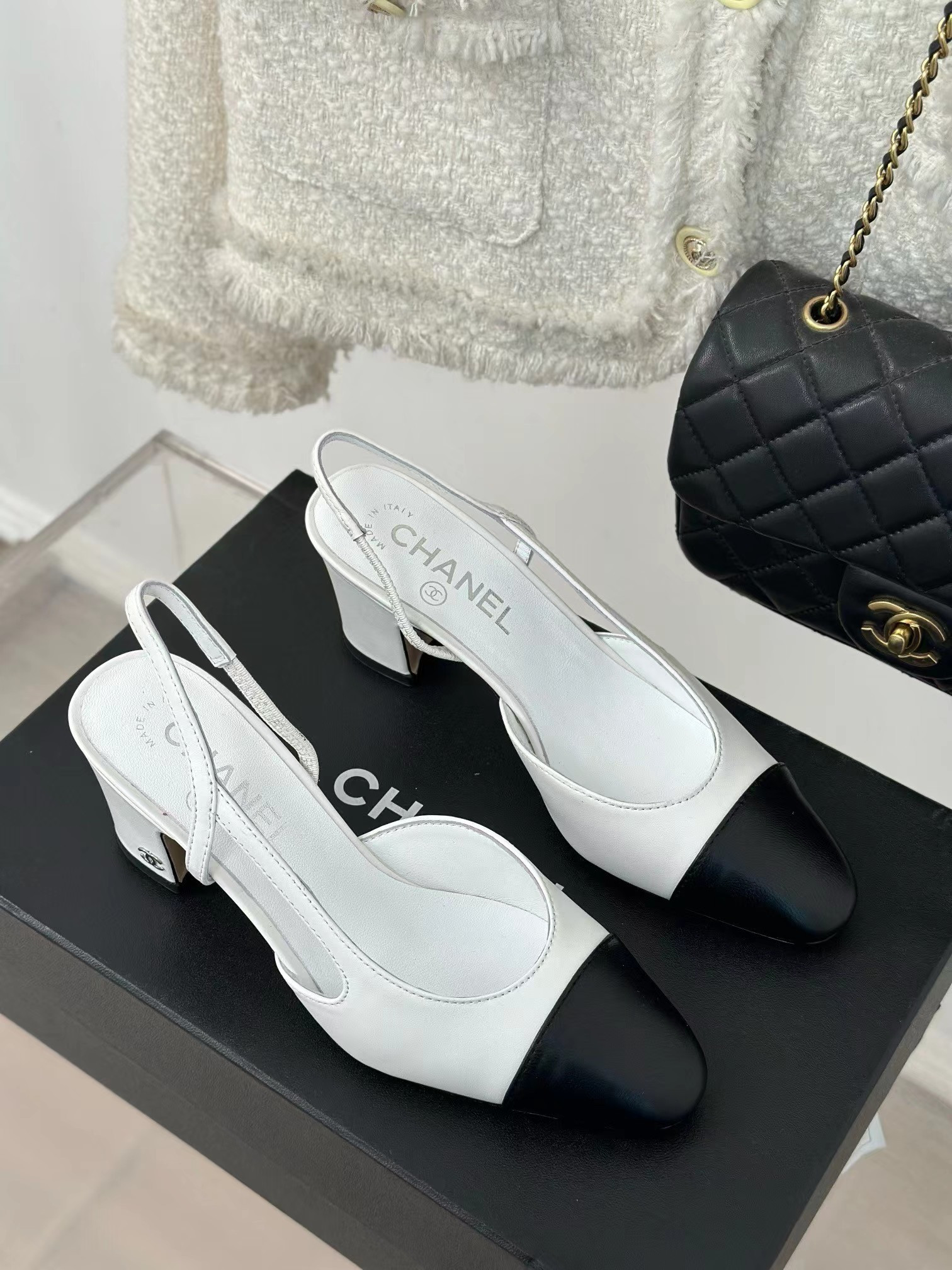 UA CHANEL SLINGBACKS
