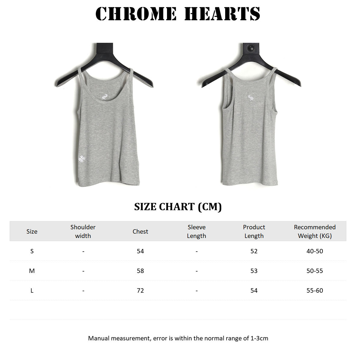 Chrome Hearts CH knitting Vest