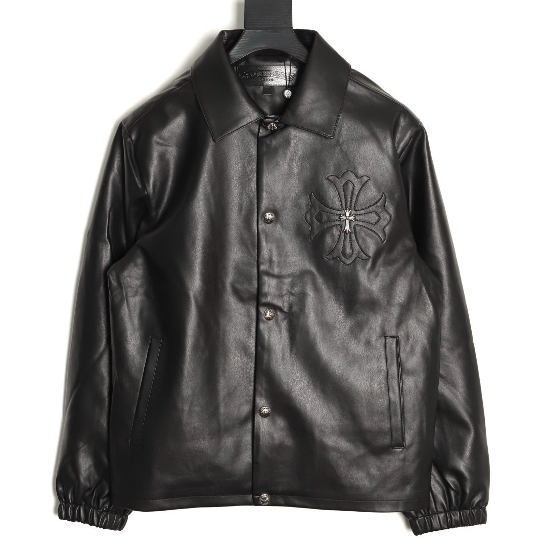 Chrome Hearts Leather Jacket