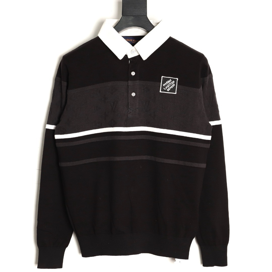 LOUIS VUITTON LV knitting Polo Shirt