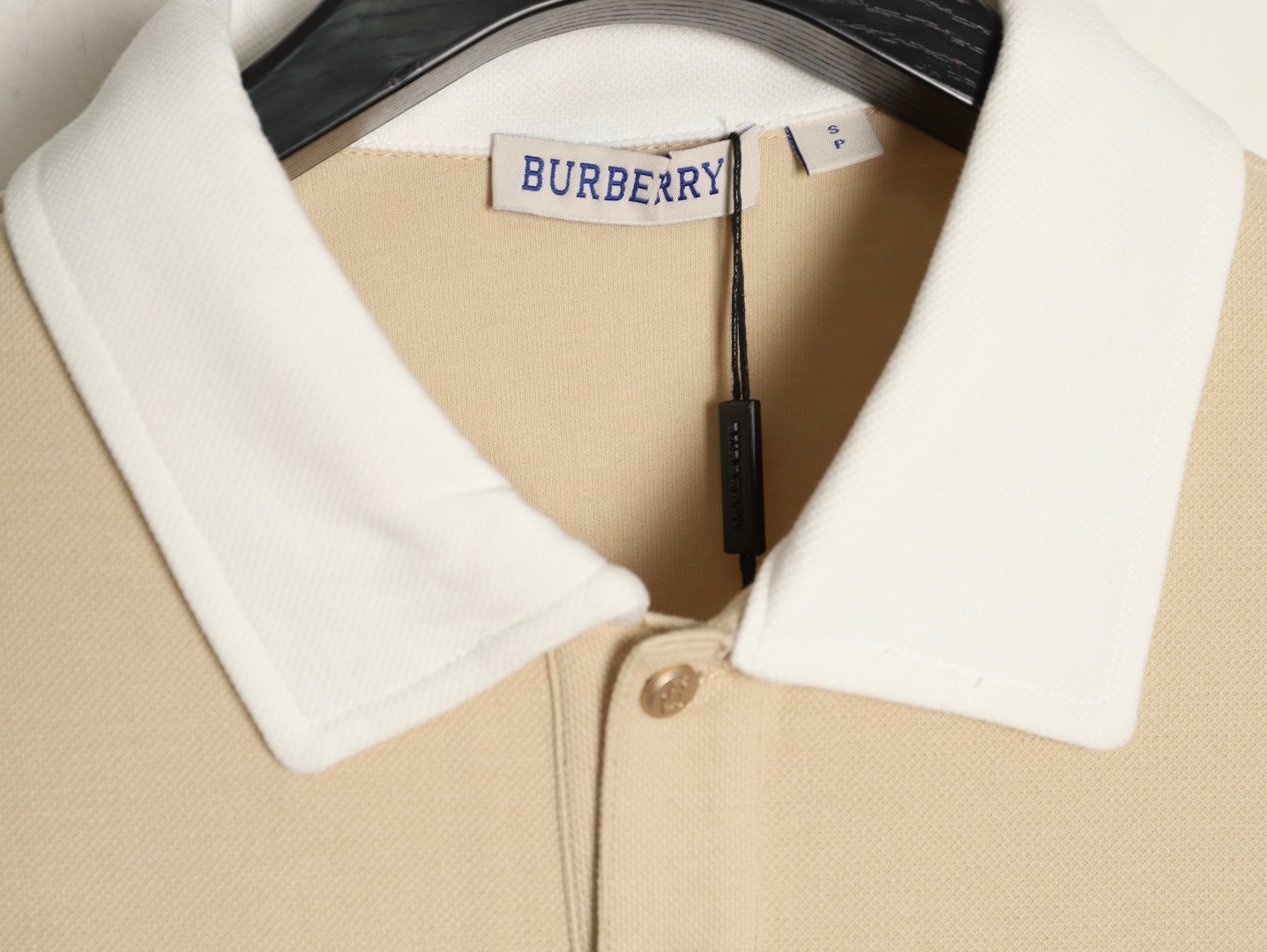 Burberry Long-sleeved Polo Shirt