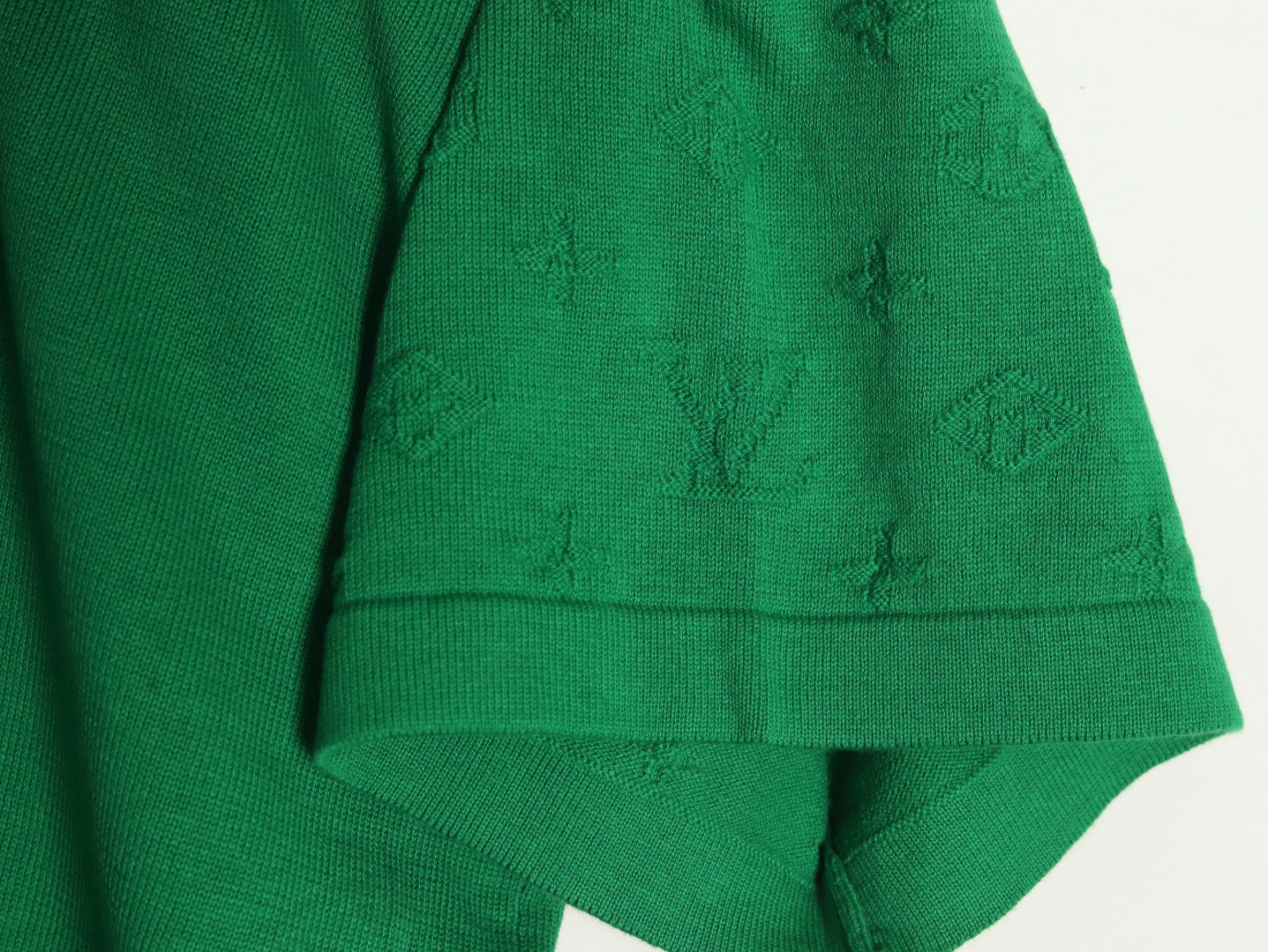 Louis Vuitton LV 25Fw knitting Short-sleeved