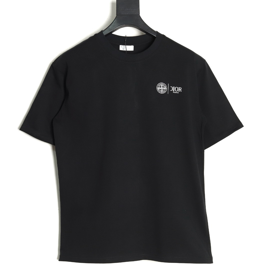 Dior x Stone Island 25SS Short-sleeved T-shirt