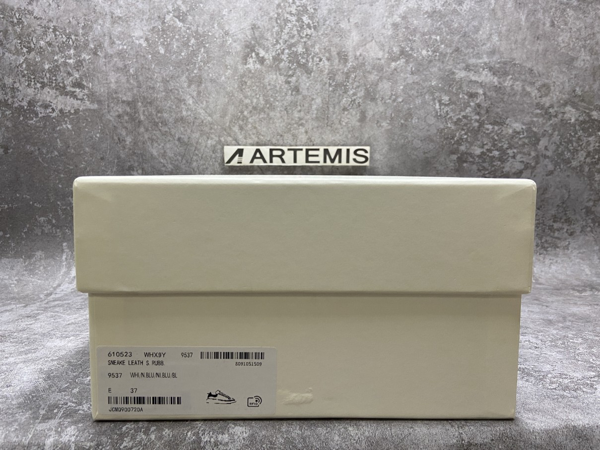 Alexander McQueen Oversized Embroidery Blue