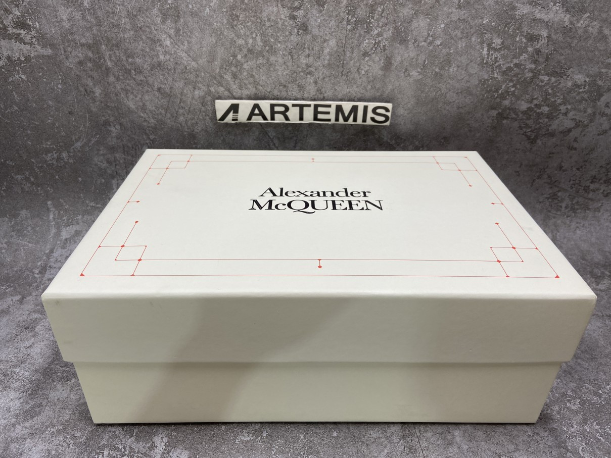 Alexander McQueen Oversized Embroidery Red