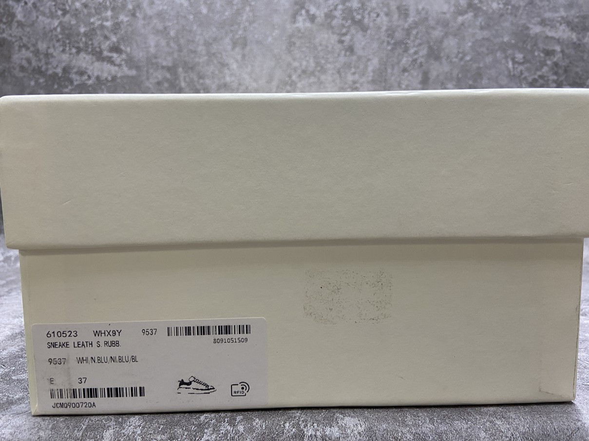 Alexander McQueen Oversized Worker Blue