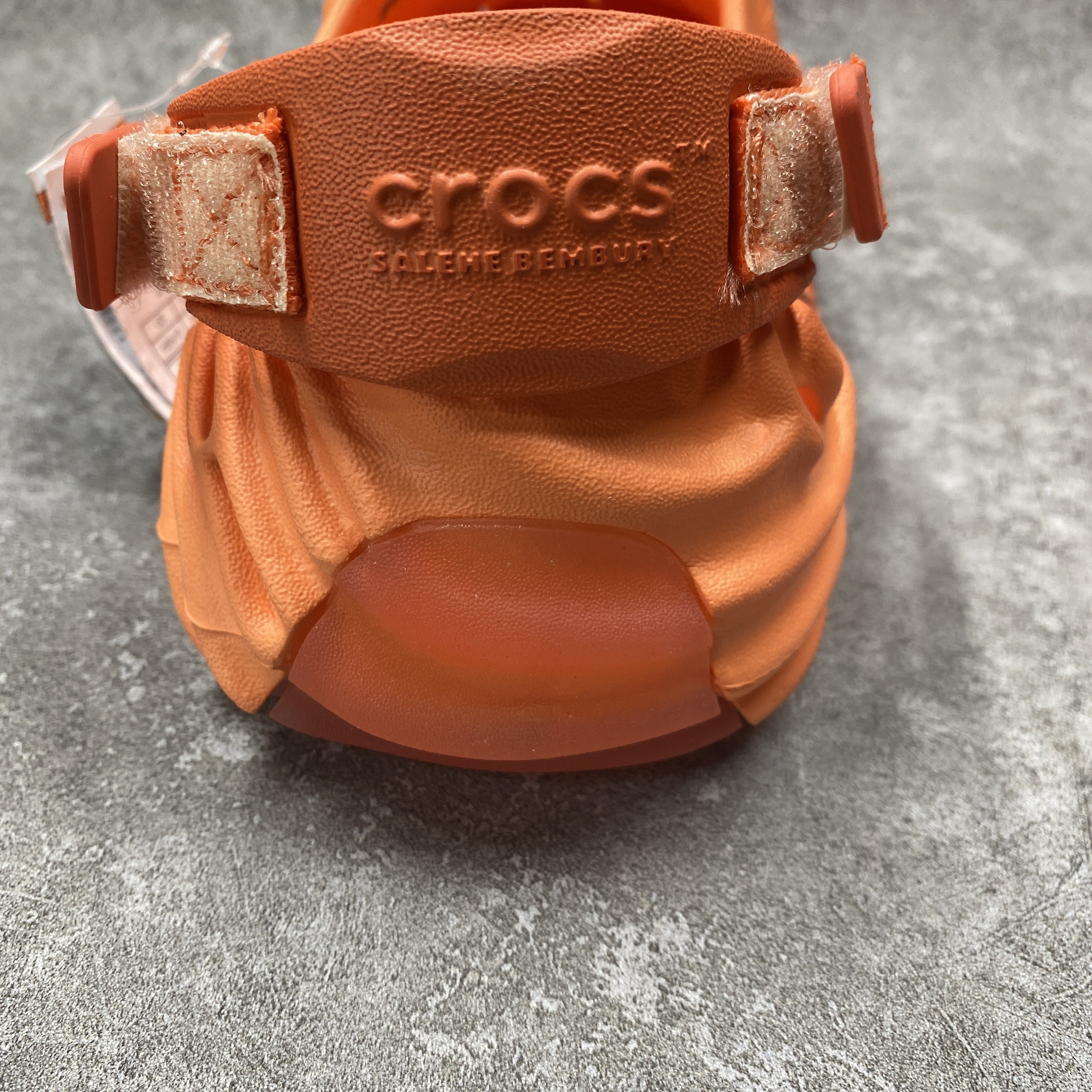 Crocs Pollex Clog by Salehe Bembury Orange