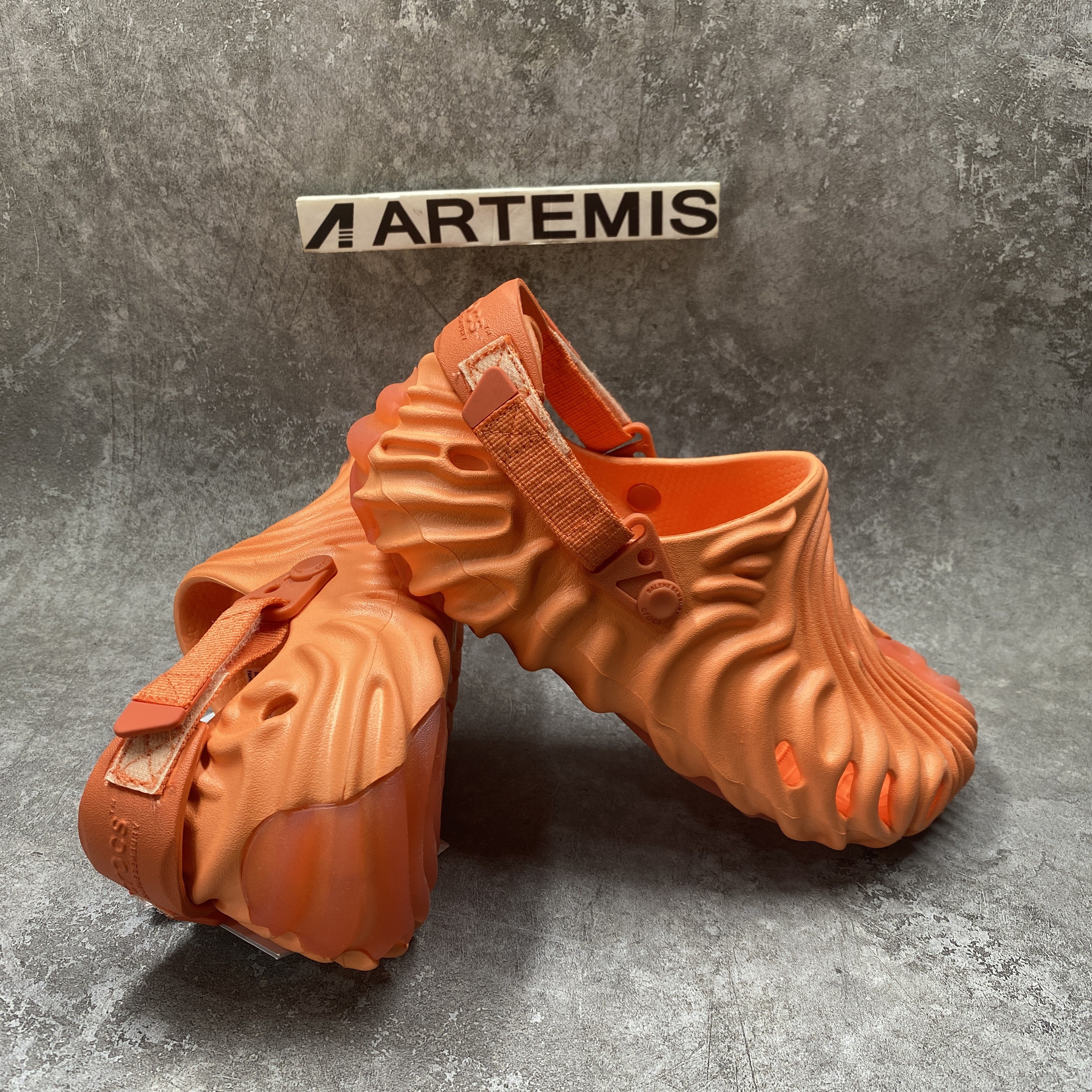 Crocs Pollex Clog by Salehe Bembury Orange