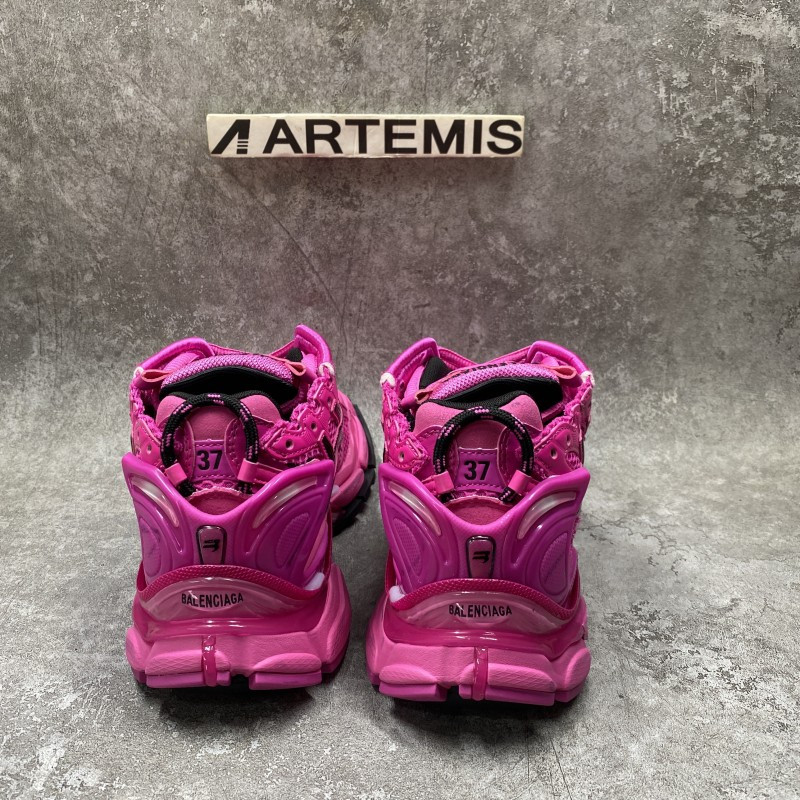 Balenciaga Wmns Runner Sneaker Dark Pink