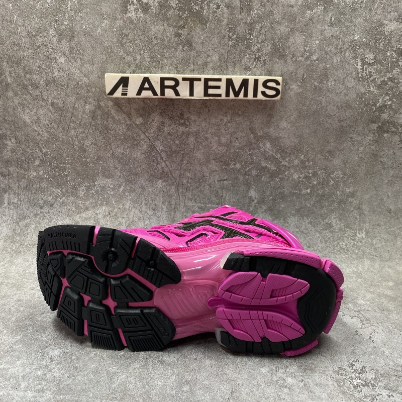 Balenciaga Wmns Runner Sneaker Dark Pink