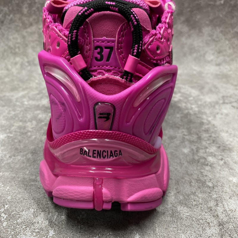 Balenciaga Wmns Runner Sneaker Dark Pink