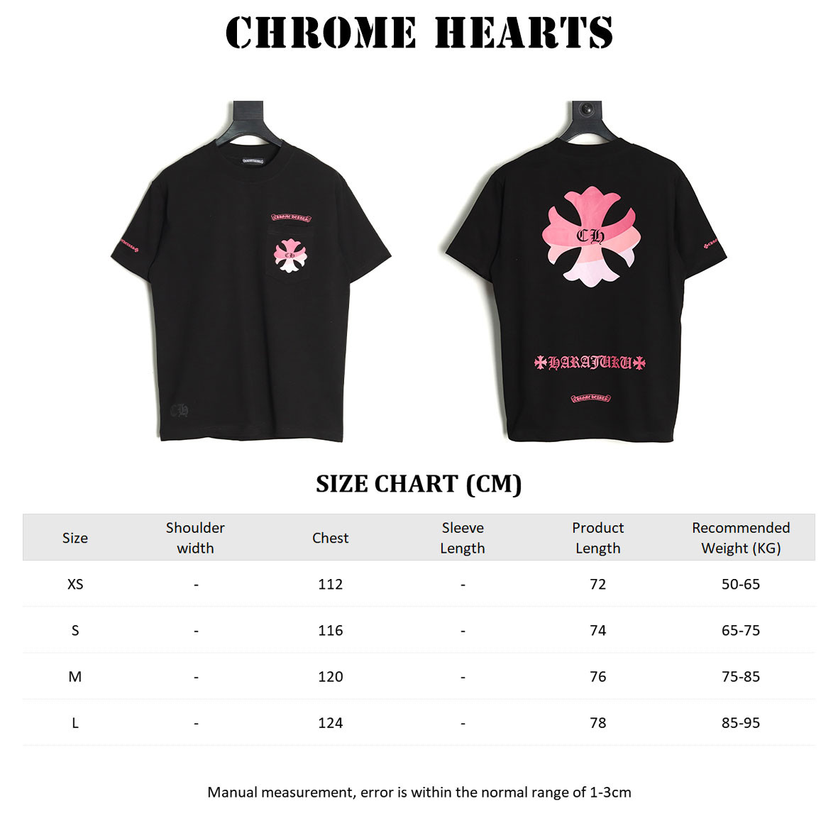 Chrome Hearts 25SS Short-sleeved T-shirt
