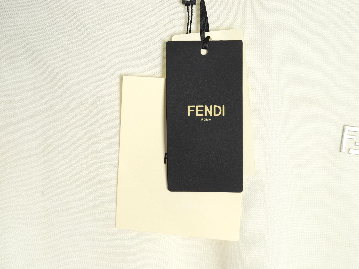 FENDI FD knitting Short-sleeved