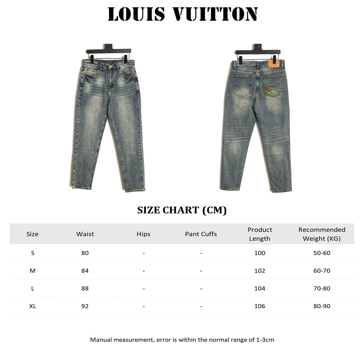 Louis Vuitton 25SS Jeans