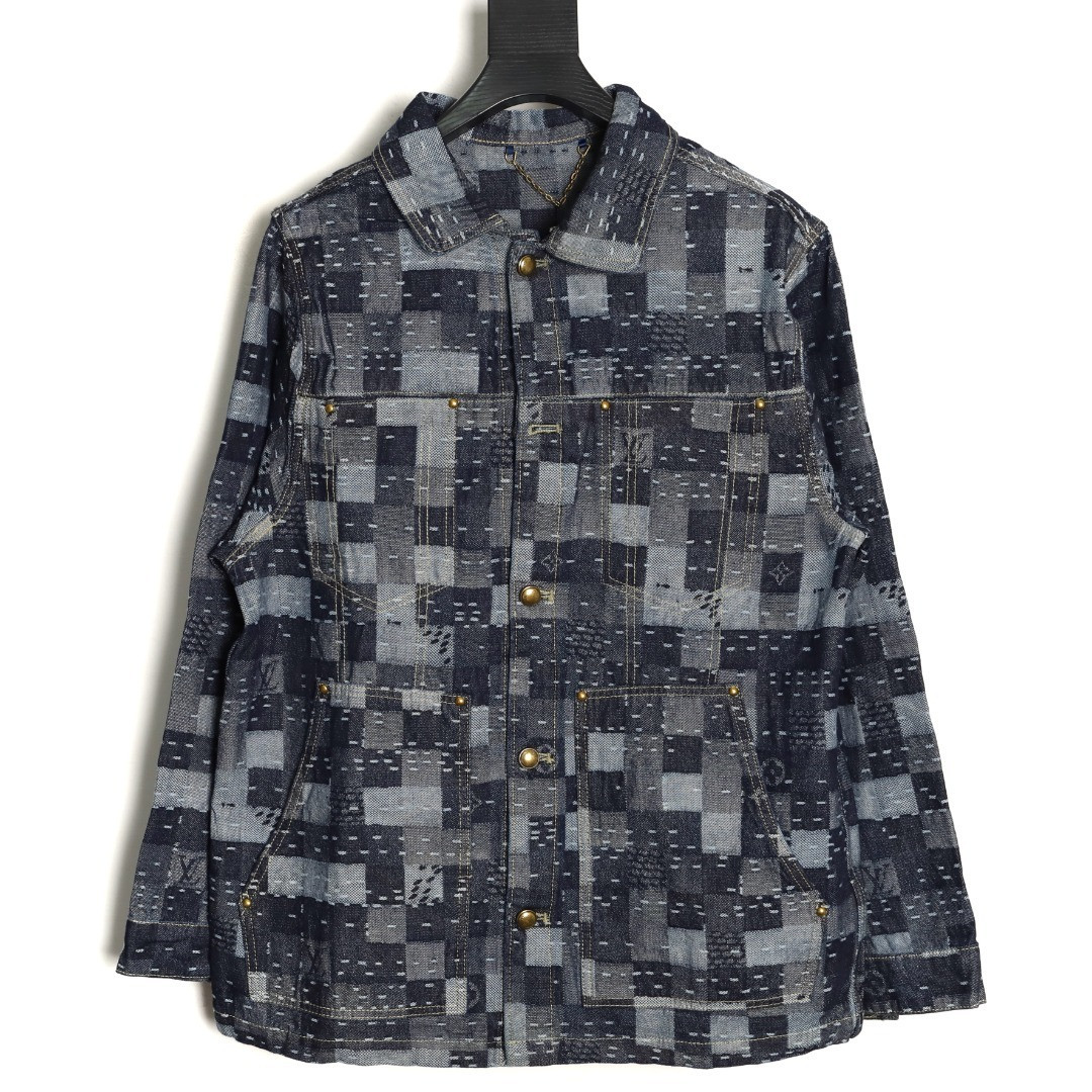 Louis Vuitton 25FW Denim Jacket Suit