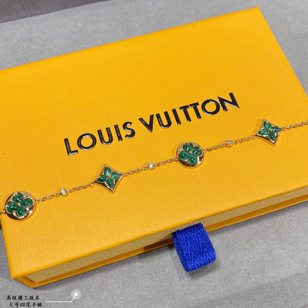Louis Vuitton Large Four-Flower Bracelet