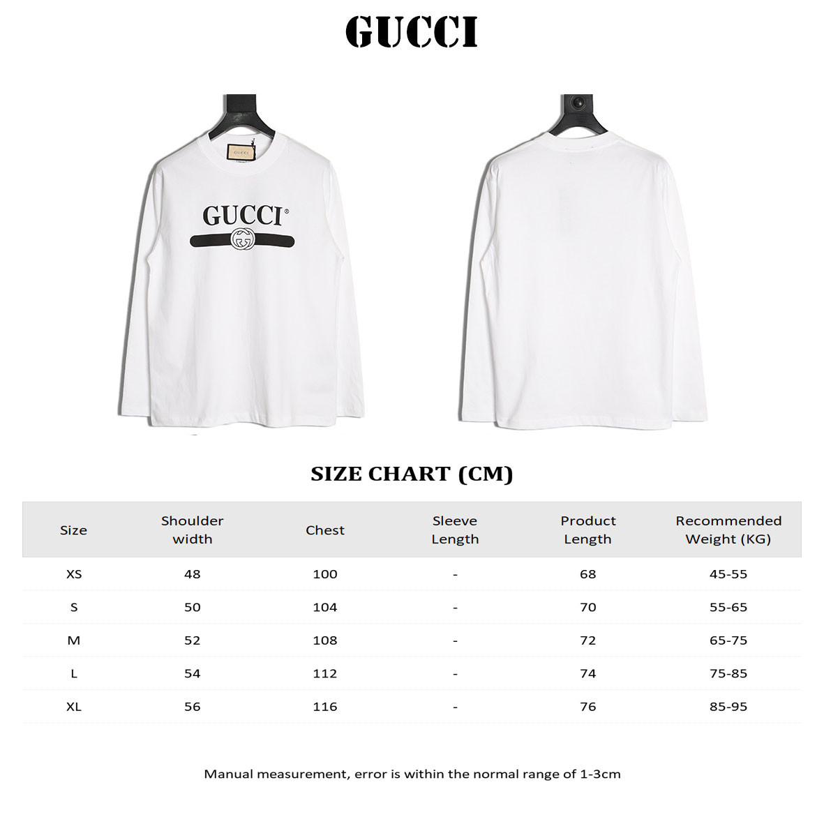 Gucci Long-sleeved T-shirt
