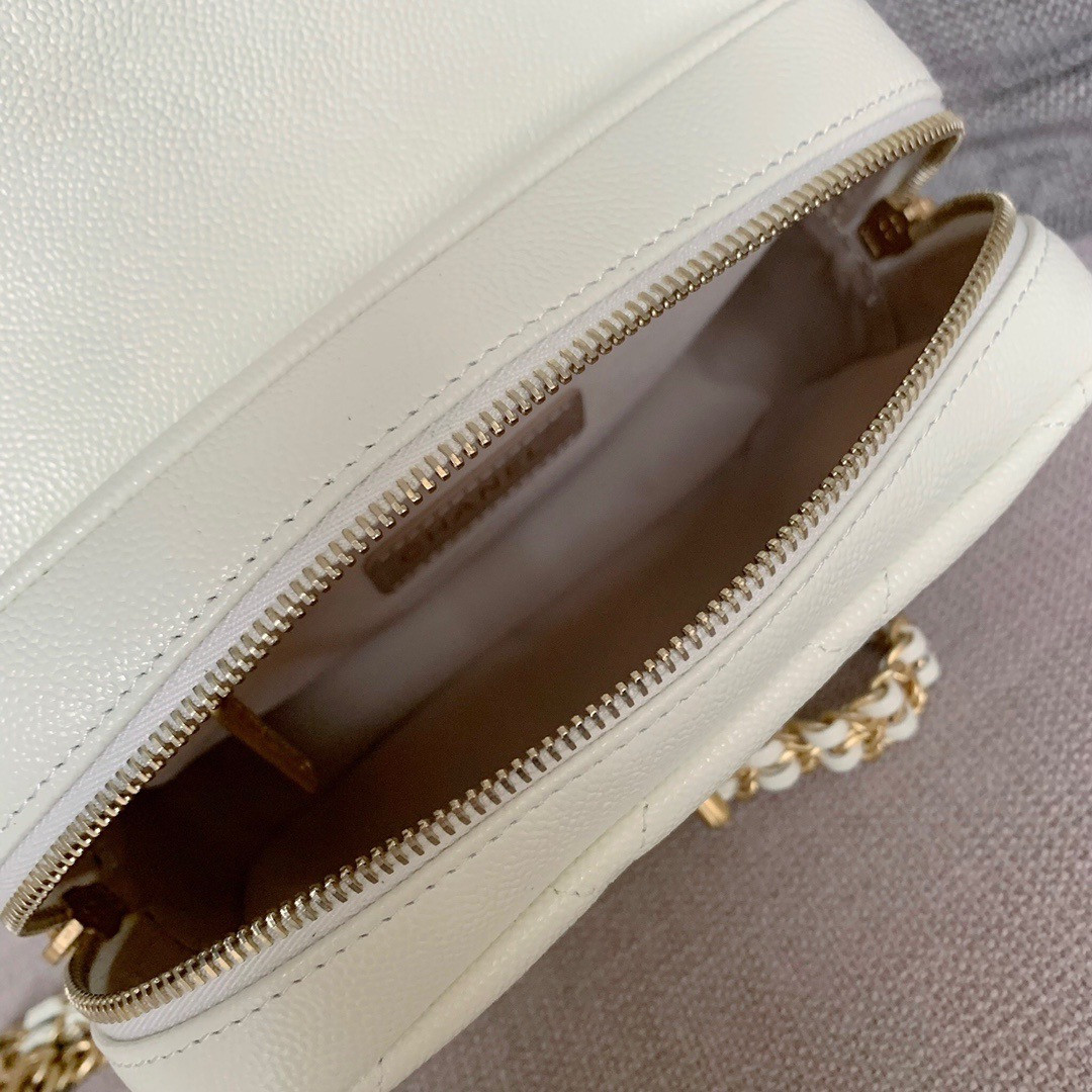 CHANEL ADO BACKPACK IN WHITE