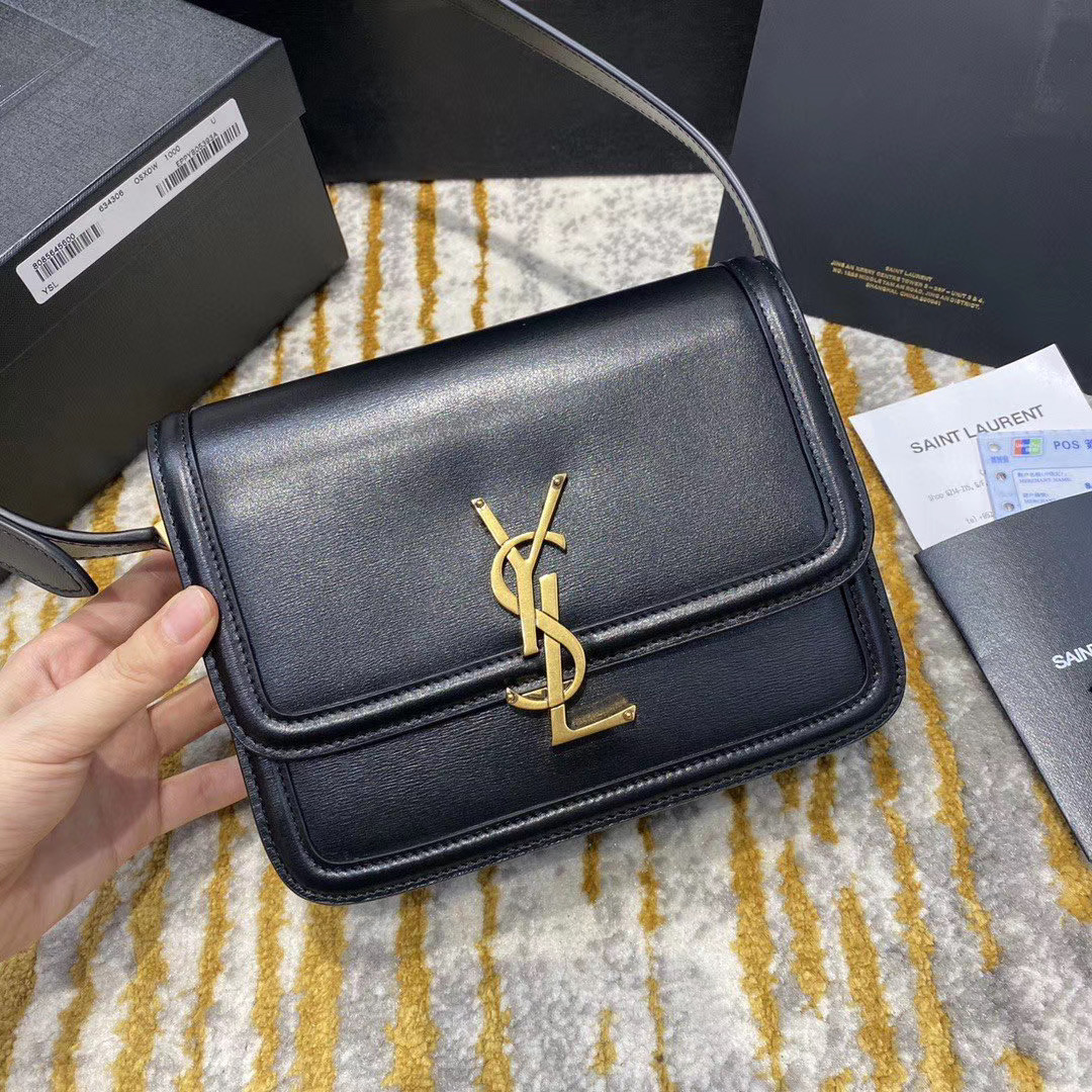 YSL SAINT LAURENT SOLFERINO BOX BAG 19CM