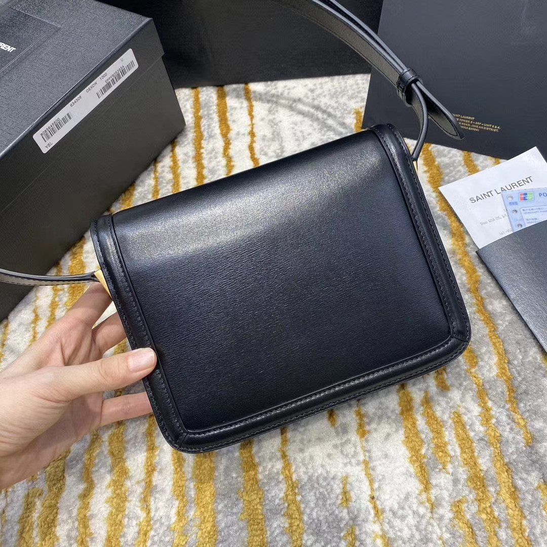 YSL SAINT LAURENT SOLFERINO BOX BAG 19CM