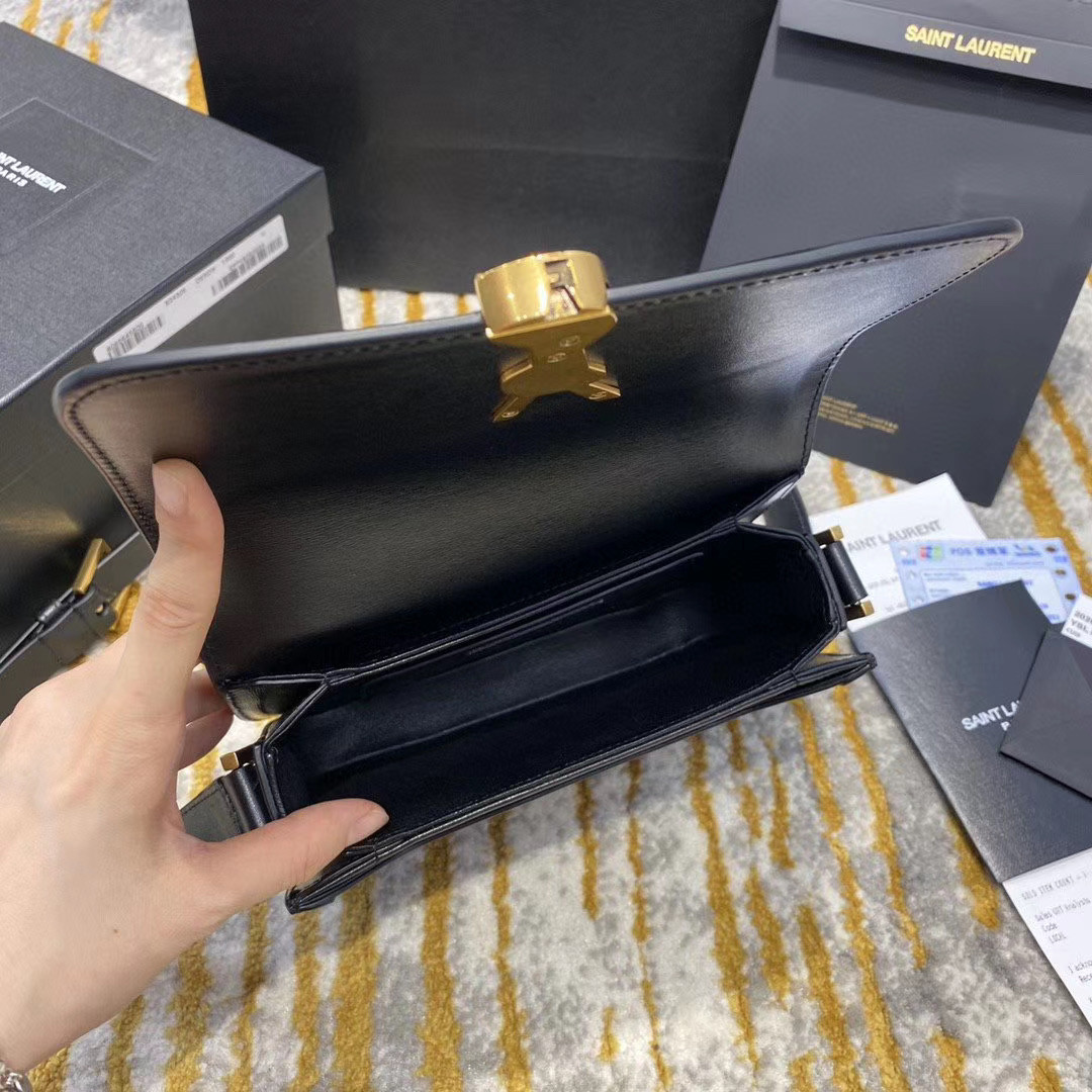 YSL SAINT LAURENT SOLFERINO BOX BAG 19CM